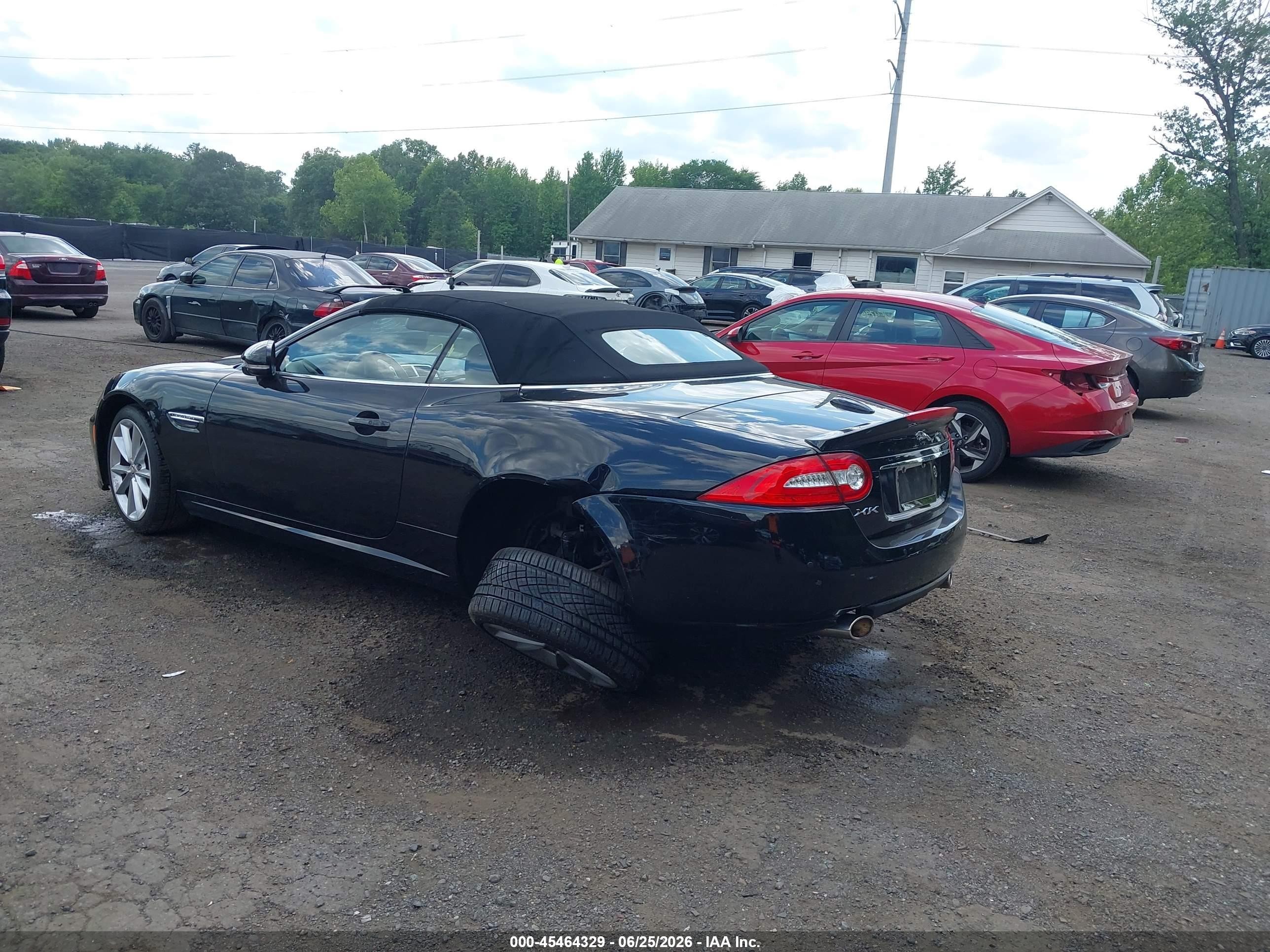 2013 Jaguar Xk Touring Black vin: SAJWA4EB9DLB50514