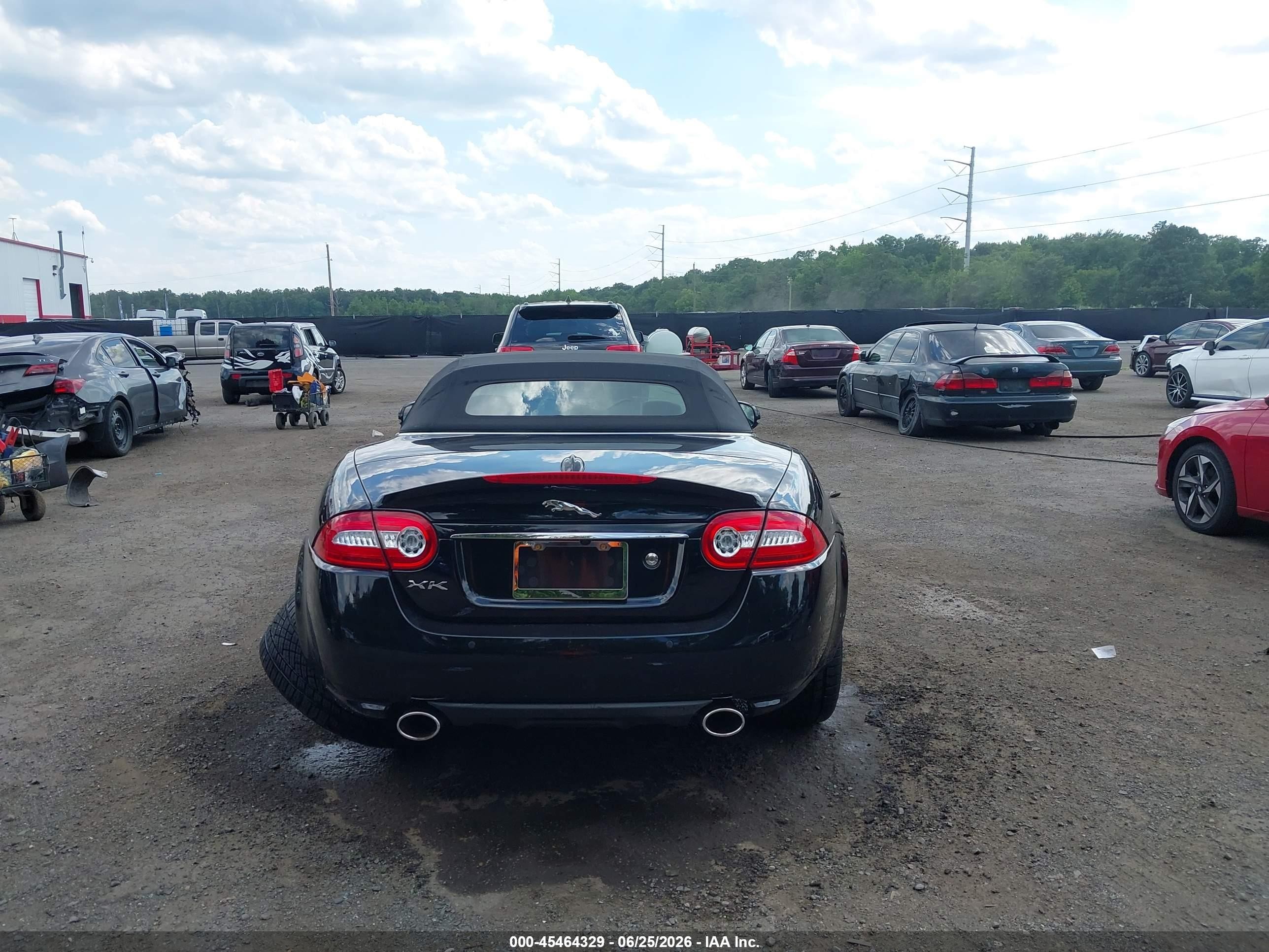 2013 Jaguar Xk Touring Black vin: SAJWA4EB9DLB50514