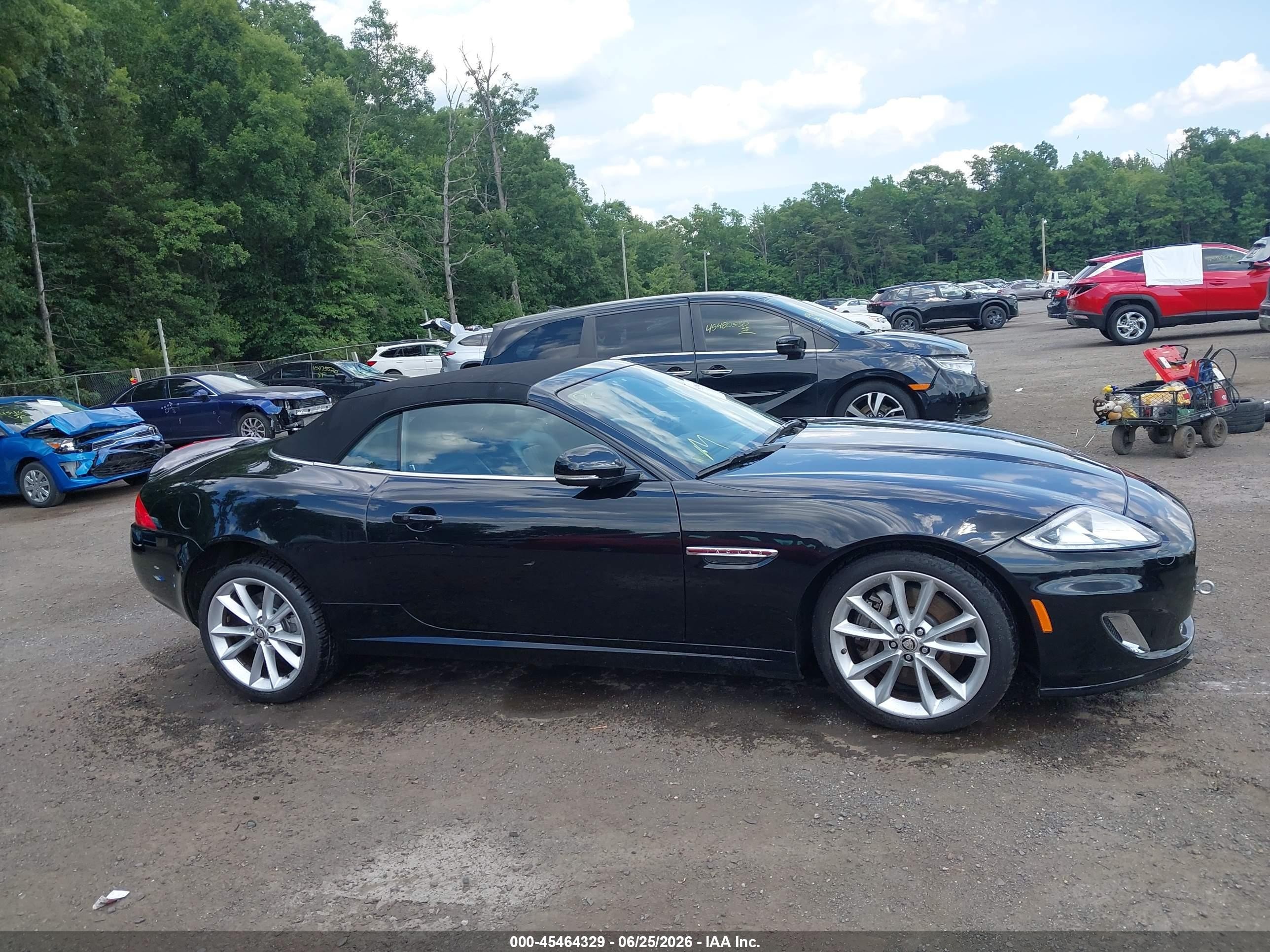 2013 Jaguar Xk Touring Black vin: SAJWA4EB9DLB50514