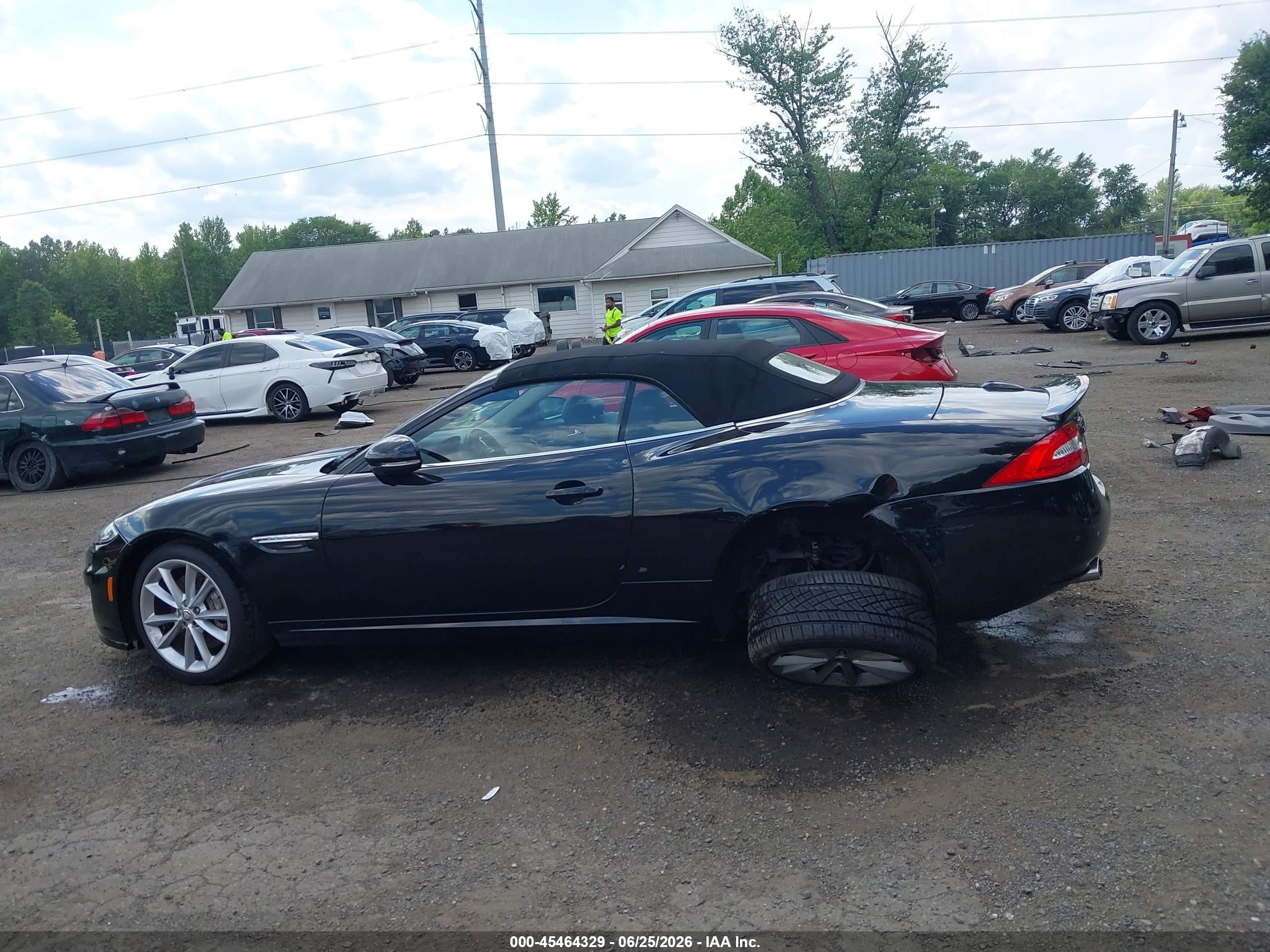 2013 Jaguar Xk Touring Black vin: SAJWA4EB9DLB50514