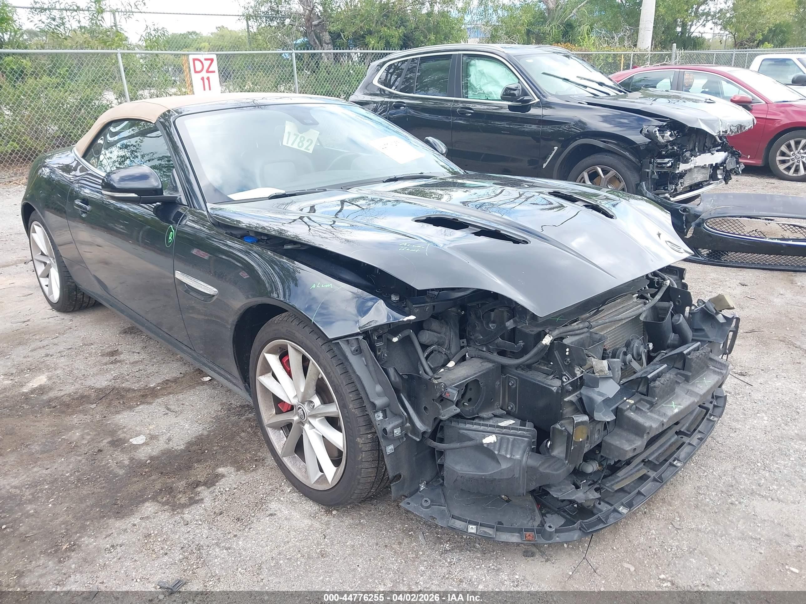 2012 Jaguar Xk Xkr Black vin: SAJWA4EC1CMB46832
