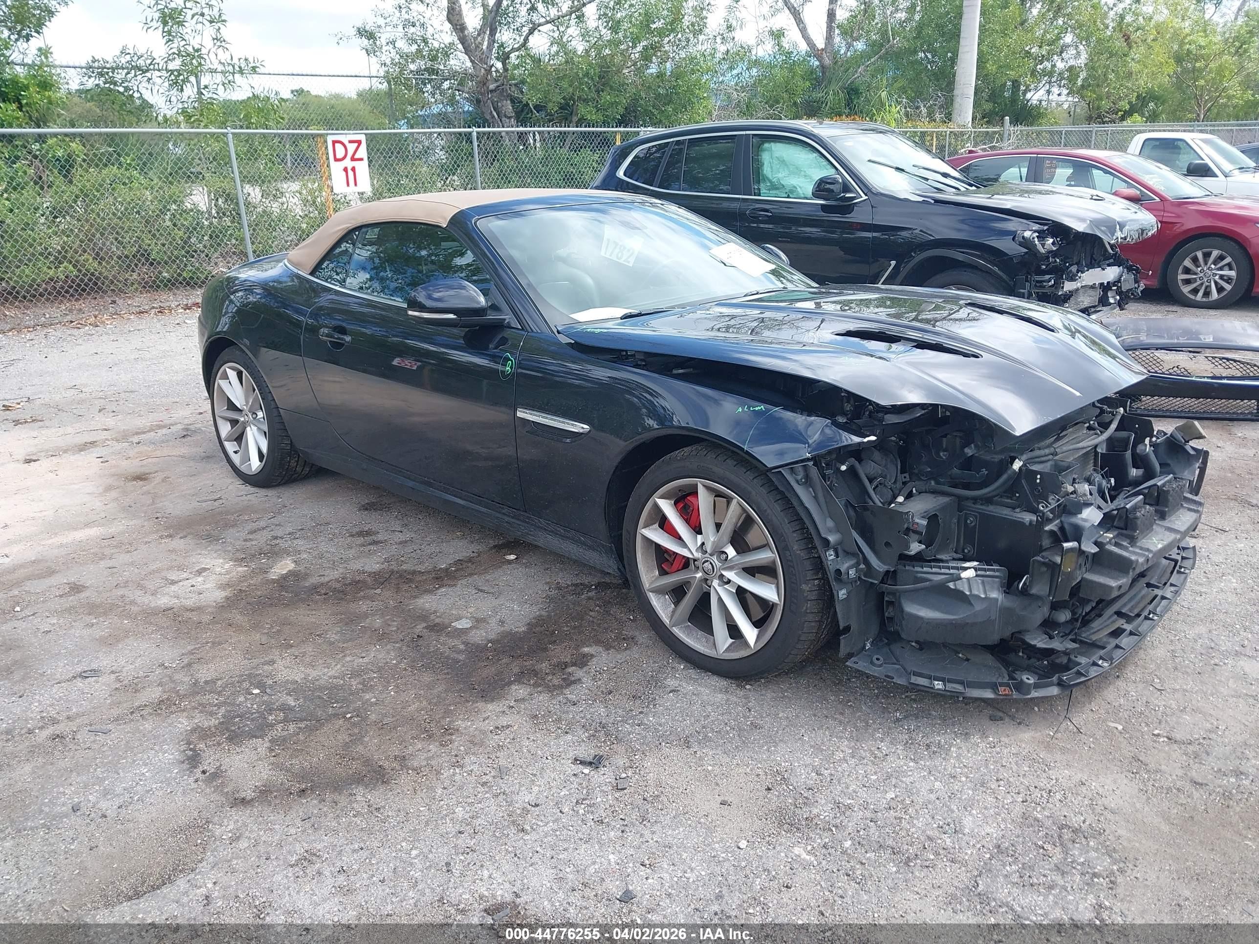 2012 Jaguar Xk Xkr Black vin: SAJWA4EC1CMB46832