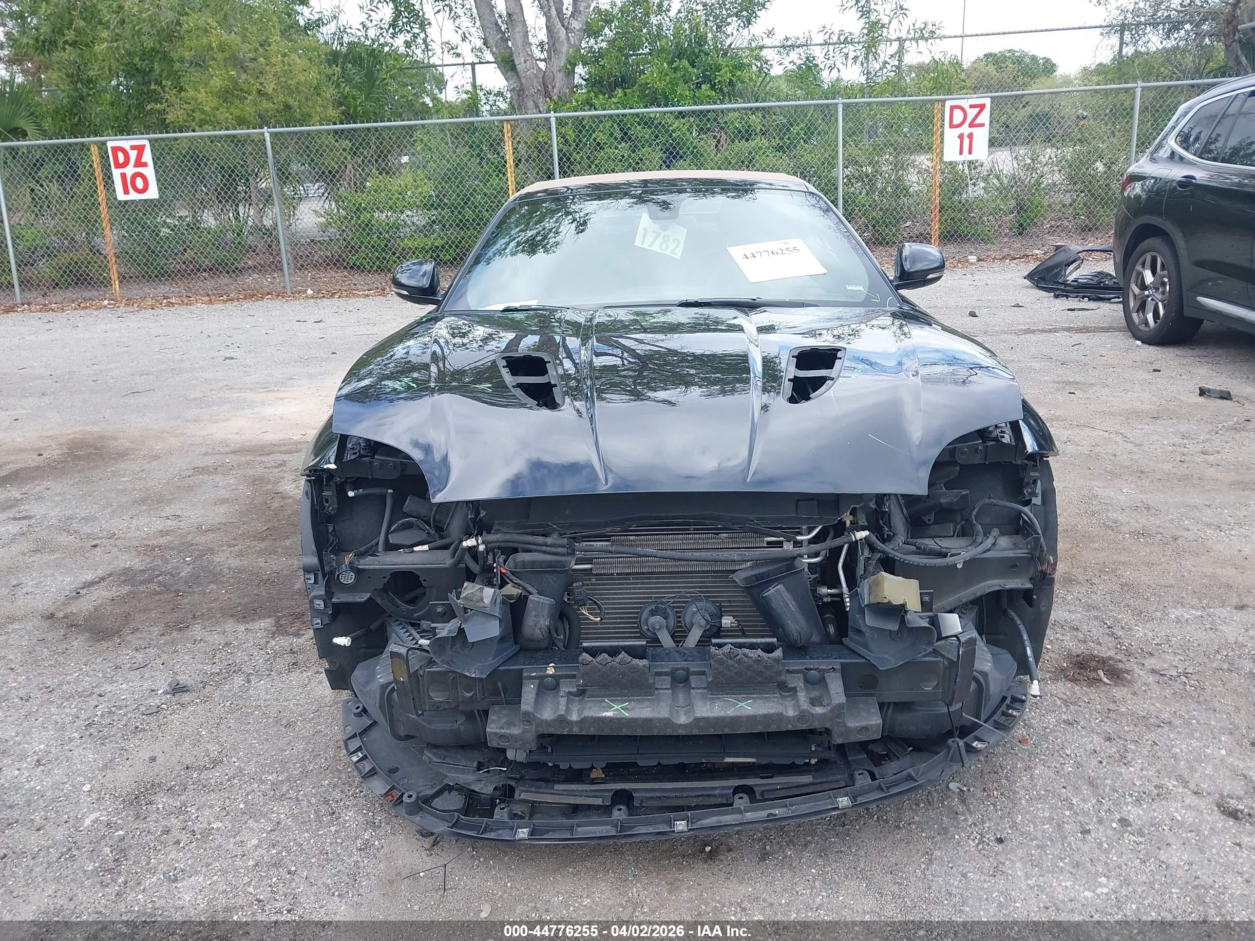 2012 Jaguar Xk Xkr Black vin: SAJWA4EC1CMB46832