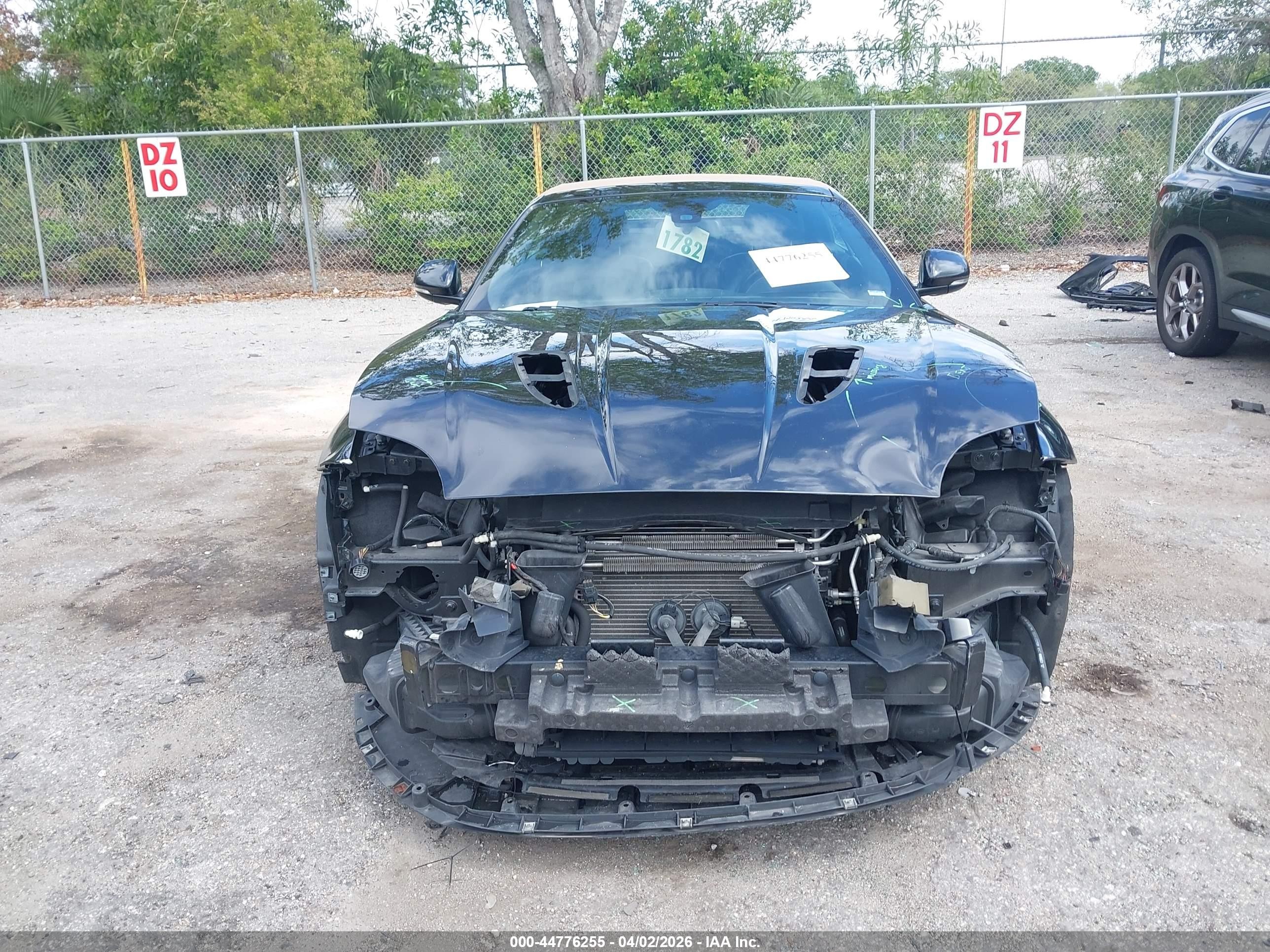 2012 Jaguar Xk Xkr Black vin: SAJWA4EC1CMB46832