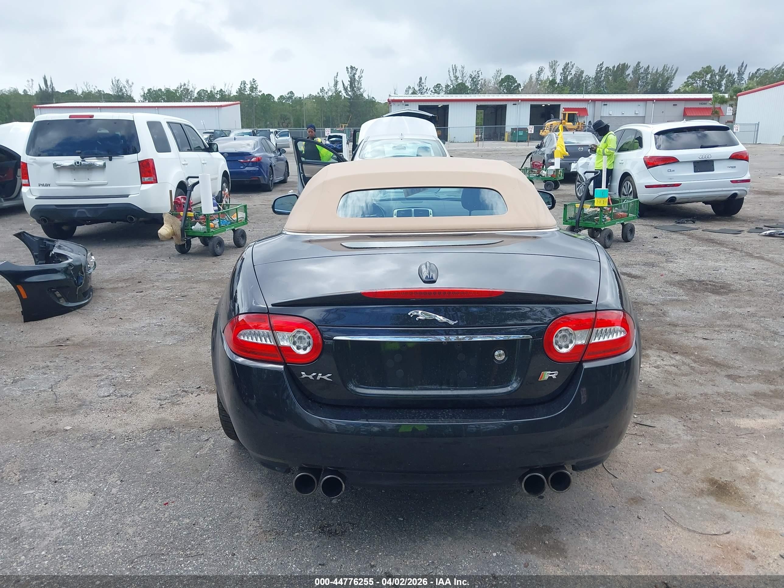 2012 Jaguar Xk Xkr Black vin: SAJWA4EC1CMB46832