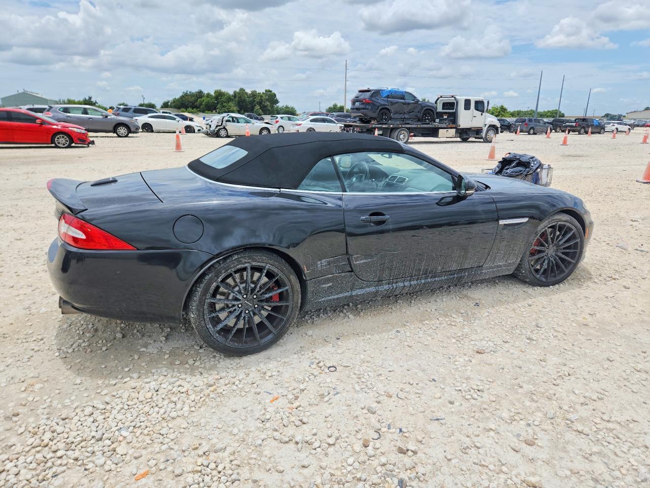 2014 Jaguar Xkr Черный vin: SAJWA4EC4EMB53292