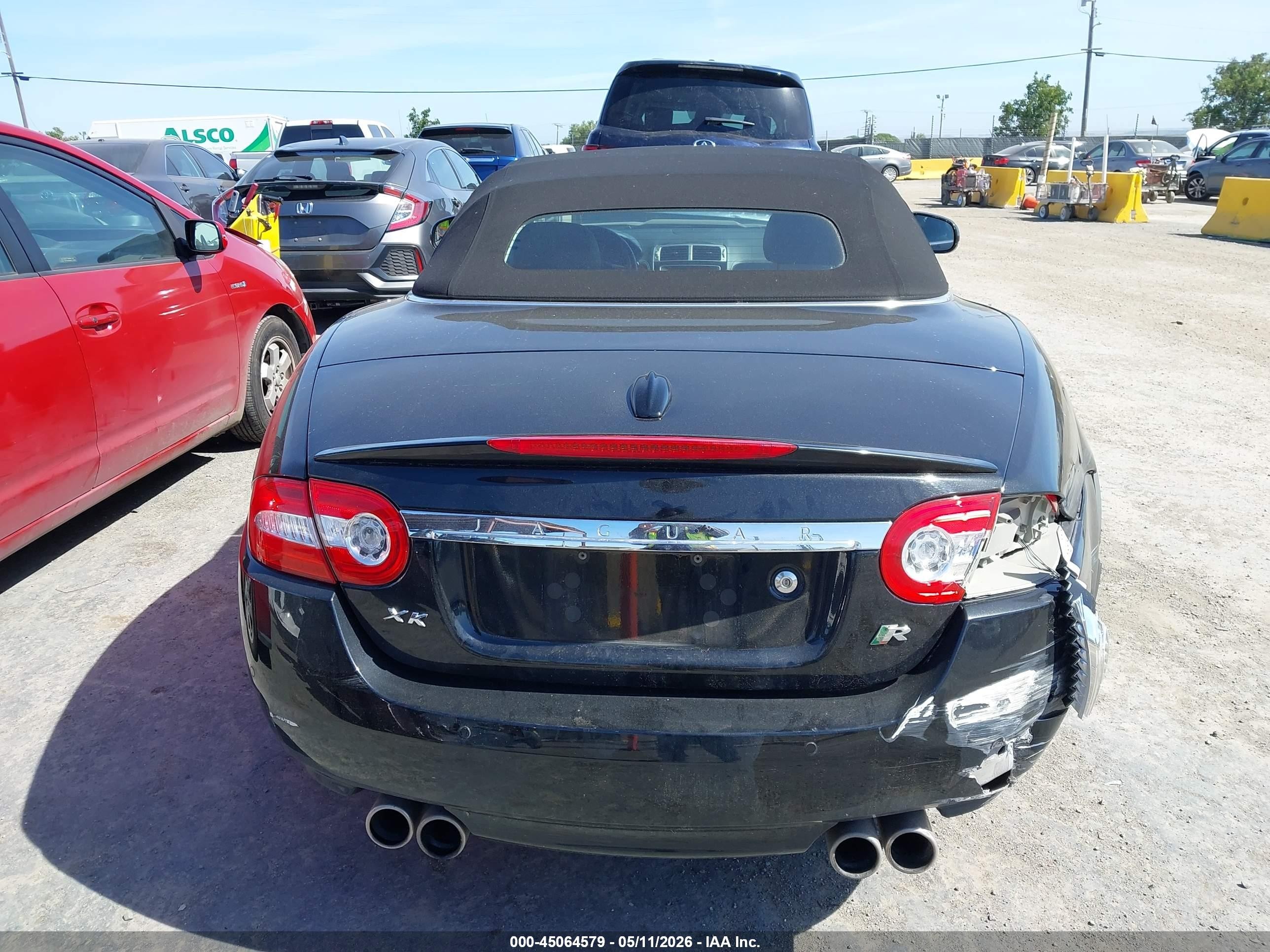 2011 Jaguar Xk Xkr Black vin: SAJWA4EC6BMB42256