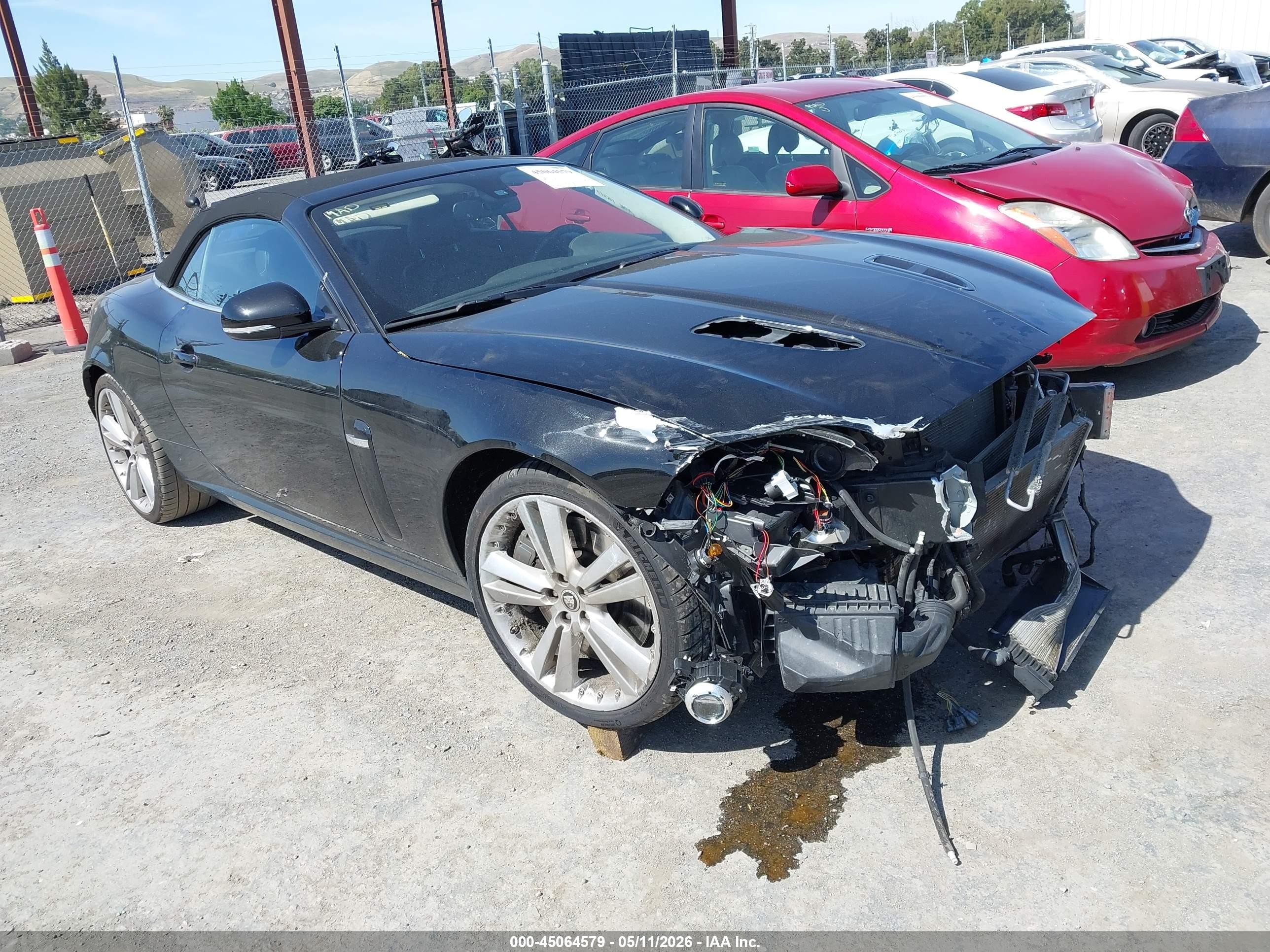 2011 Jaguar Xk Xkr Black vin: SAJWA4EC6BMB42256