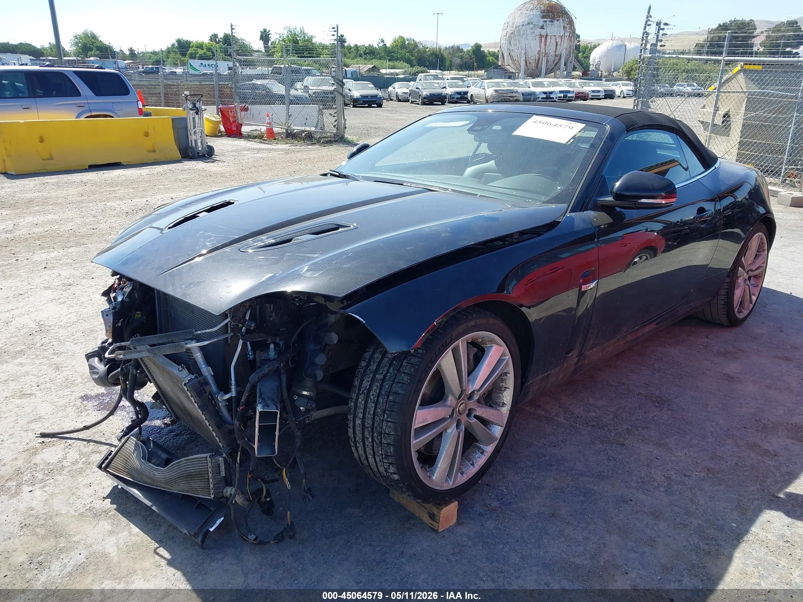 2011 Jaguar Xk Xkr Black vin: SAJWA4EC6BMB42256
