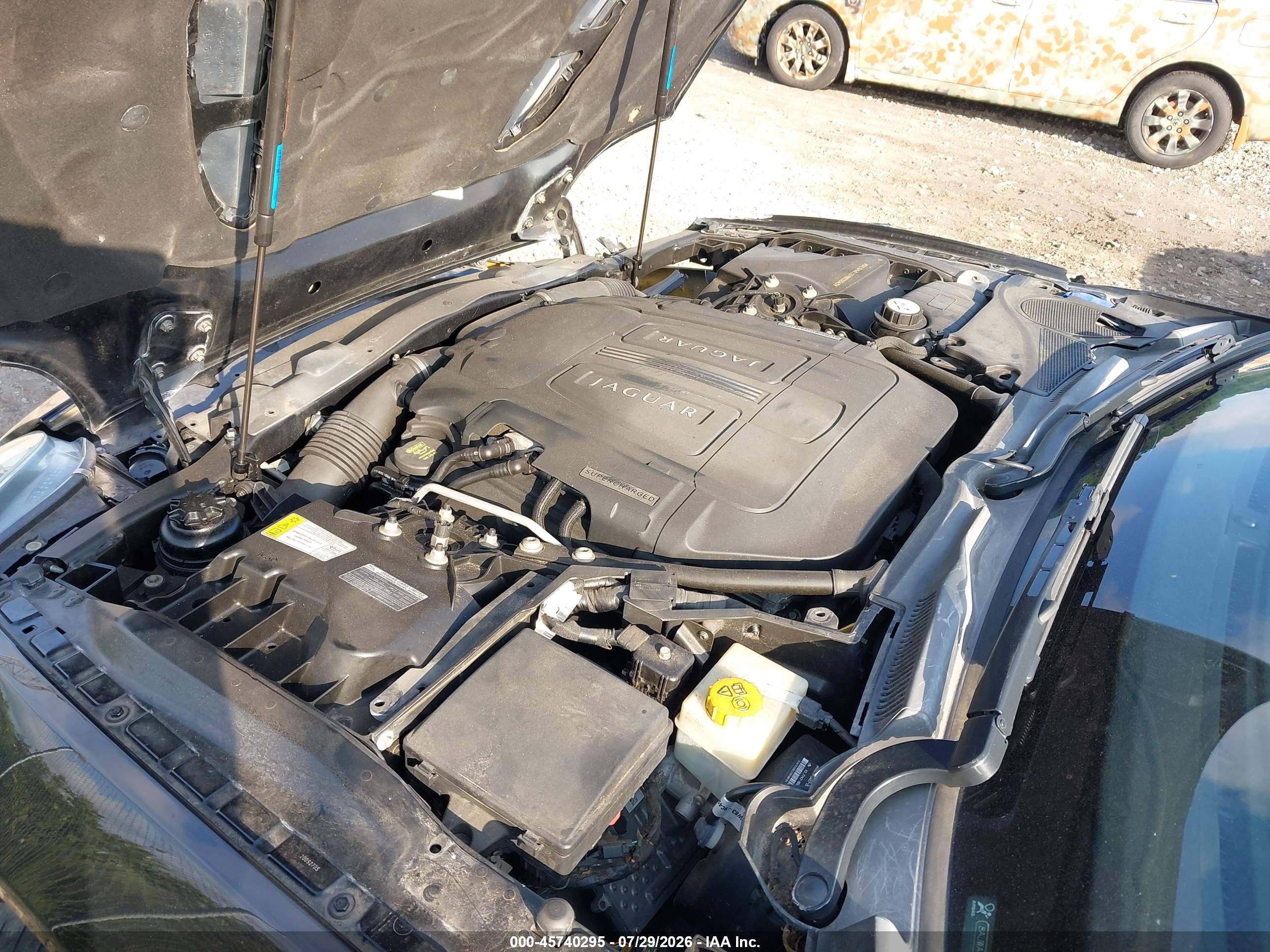 2010 Jaguar Xk Xkr Black vin: SAJWA4EC8AMB35565