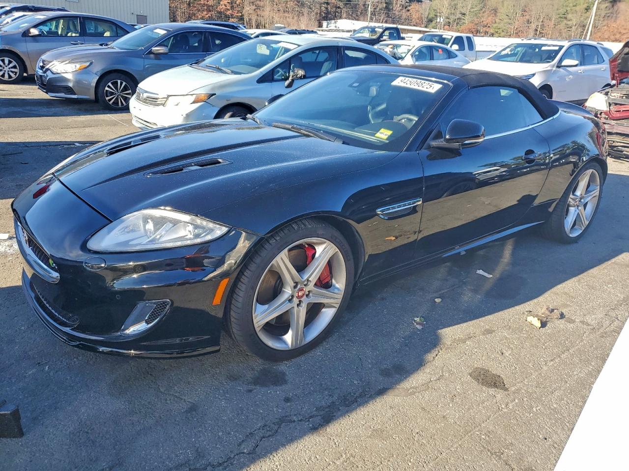 2015 Jaguar Xkr Black vin: SAJWA4EC8FMB55421