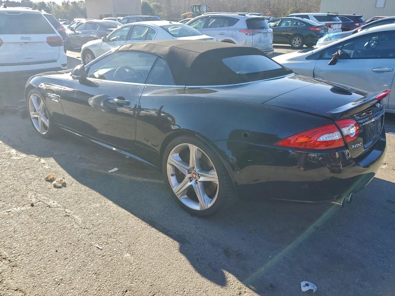 2015 Jaguar Xkr Black vin: SAJWA4EC8FMB55421