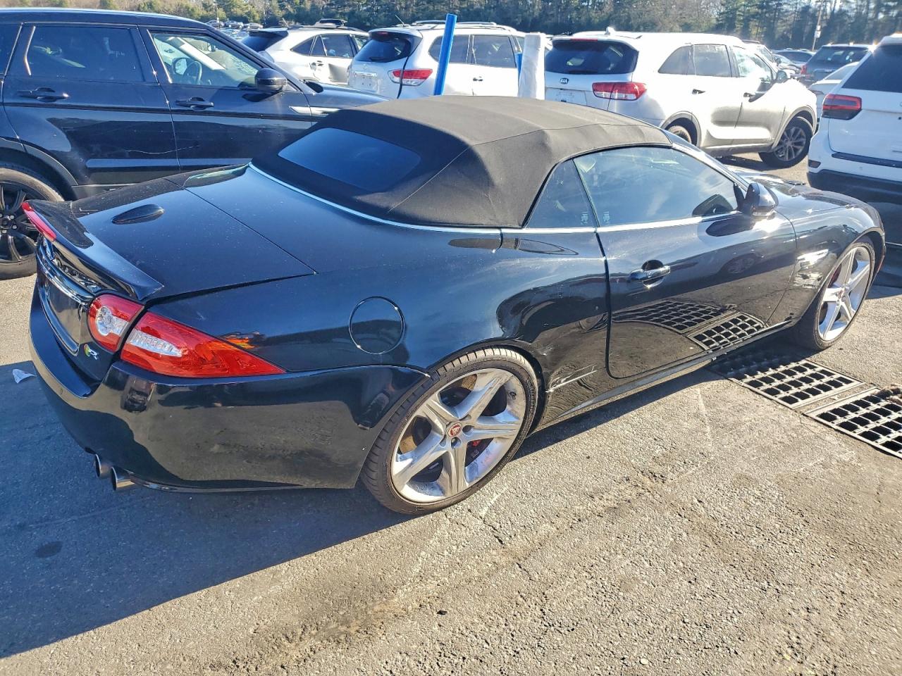 2015 Jaguar Xkr Black vin: SAJWA4EC8FMB55421