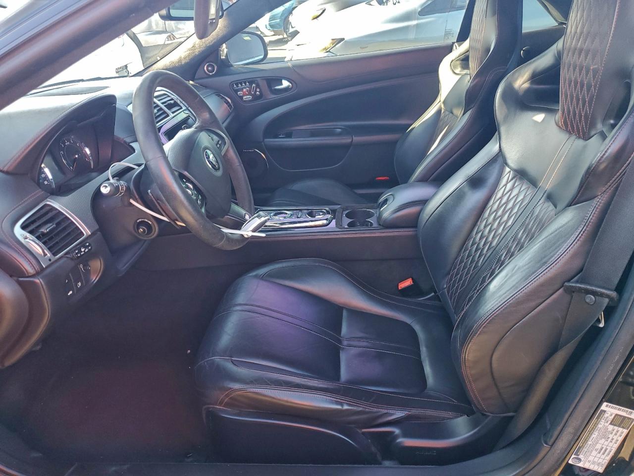 2015 Jaguar Xkr Black vin: SAJWA4EC8FMB55421