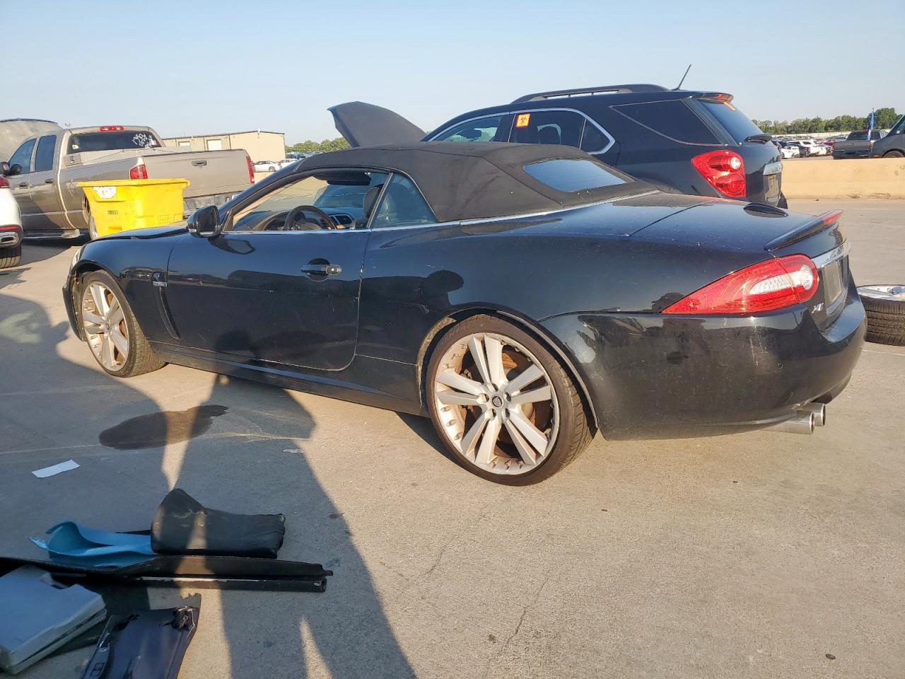 2010 Jaguar Xkr Черный vin: SAJWA4EC9AMB36529