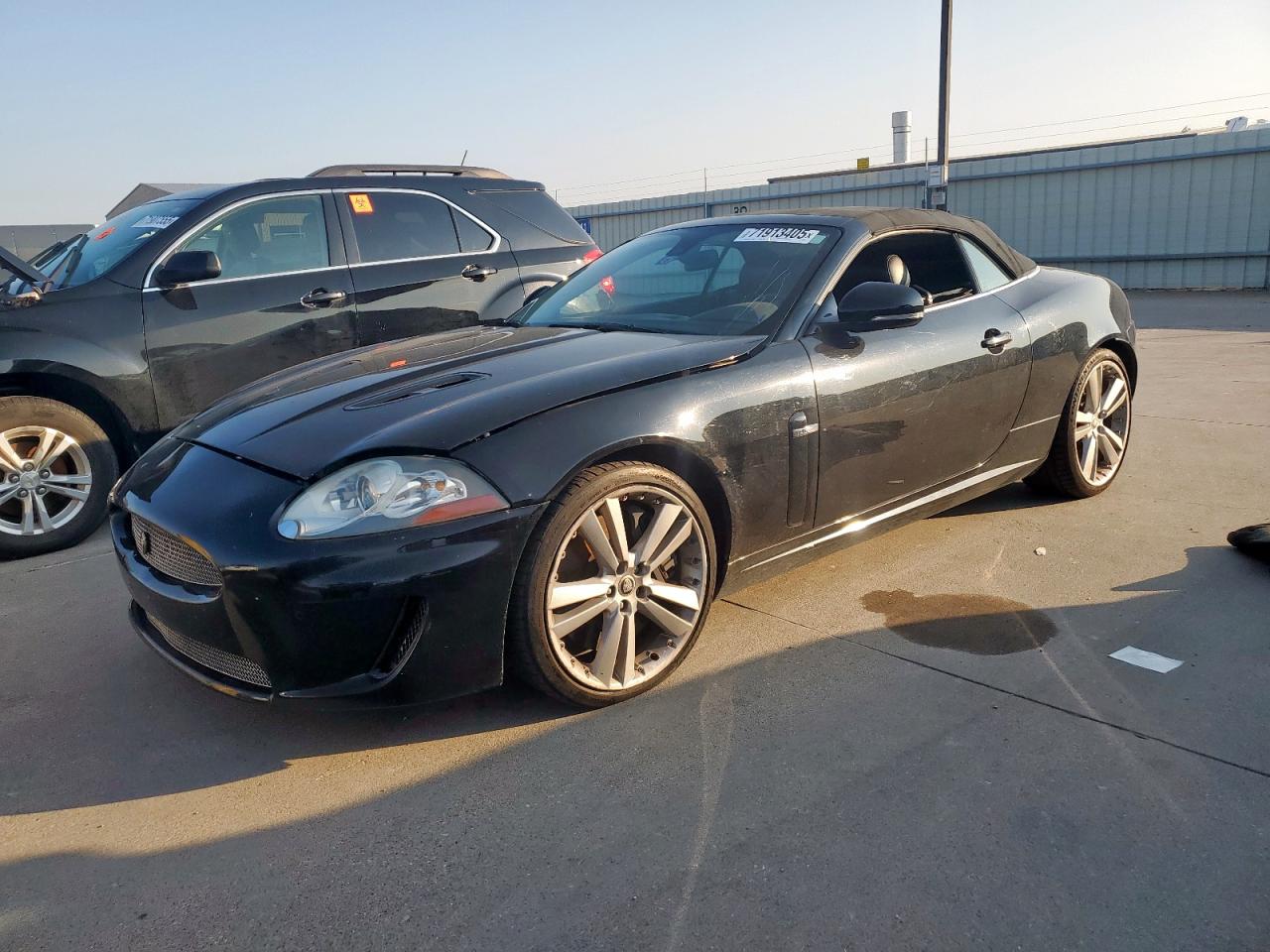 2010 Jaguar Xkr Black vin: SAJWA4EC9AMB36529
