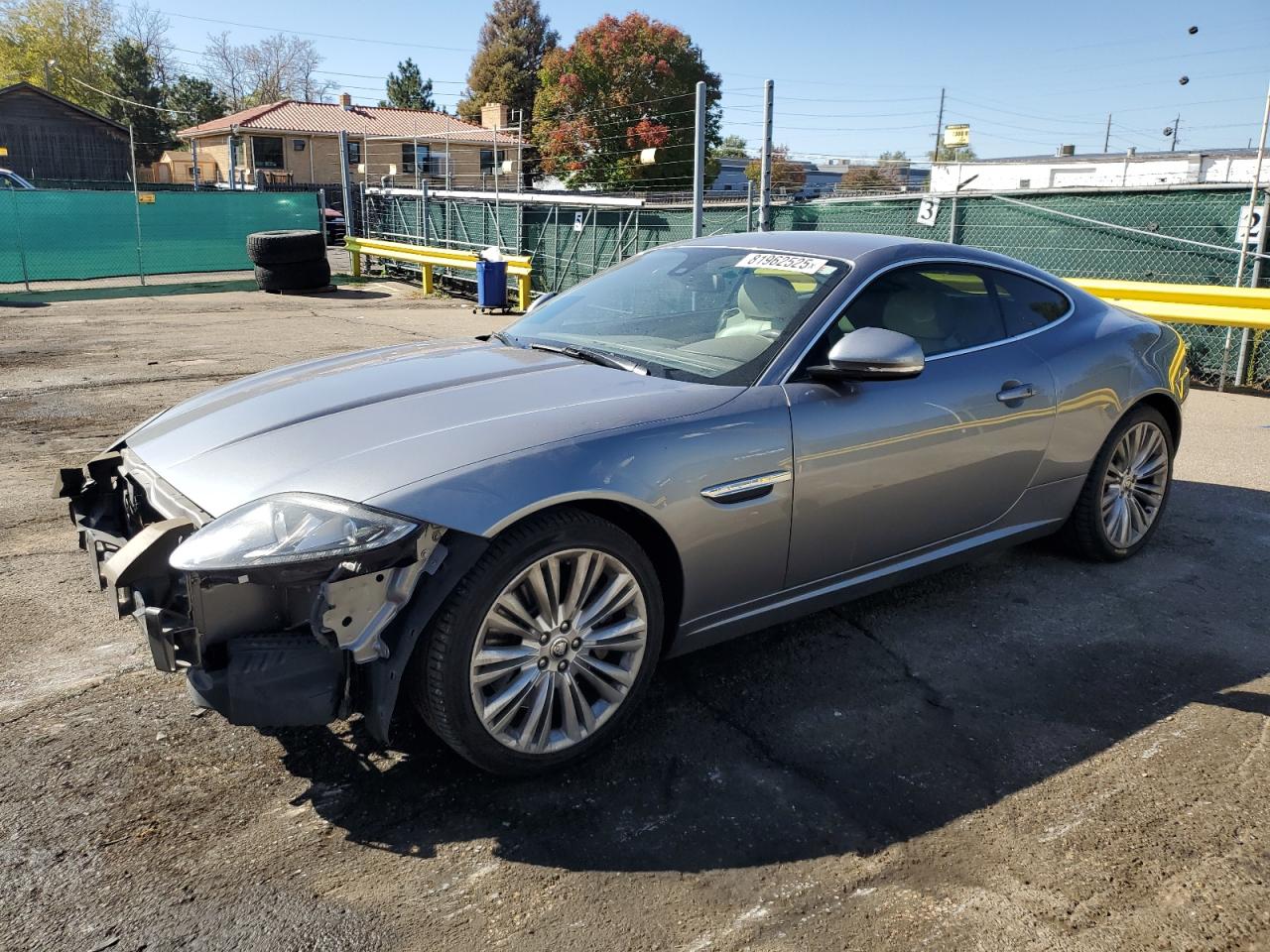2012 Jaguar Xk Gray vin: SAJWA4FB2CLB46253