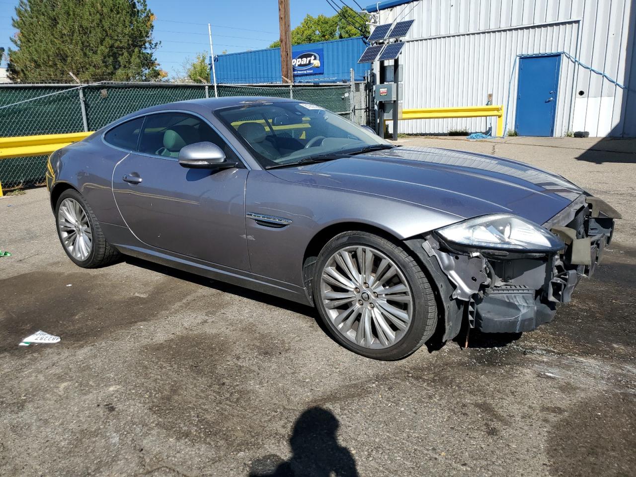 2012 Jaguar Xk Gray vin: SAJWA4FB2CLB46253