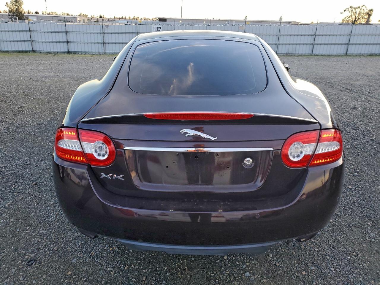 2012 Jaguar Xk Бордовый vin: SAJWA4FB5CLB46697