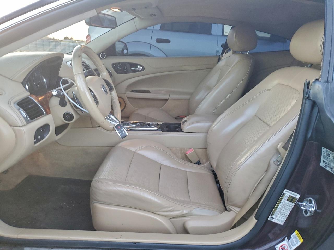 2012 Jaguar Xk Бордовый vin: SAJWA4FB5CLB46697