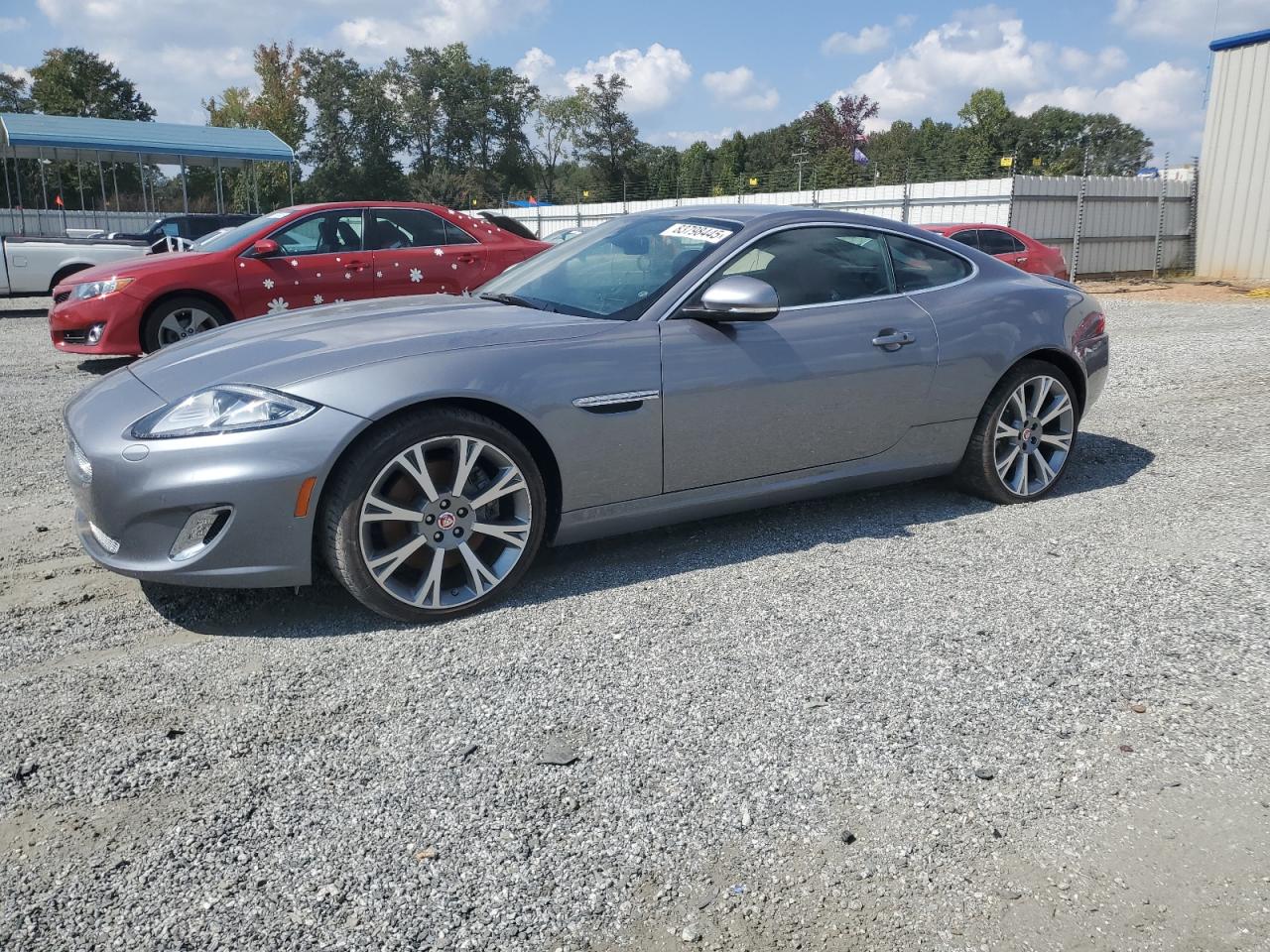 2014 Jaguar Xk Silver vin: SAJWA4FB6ELB54004