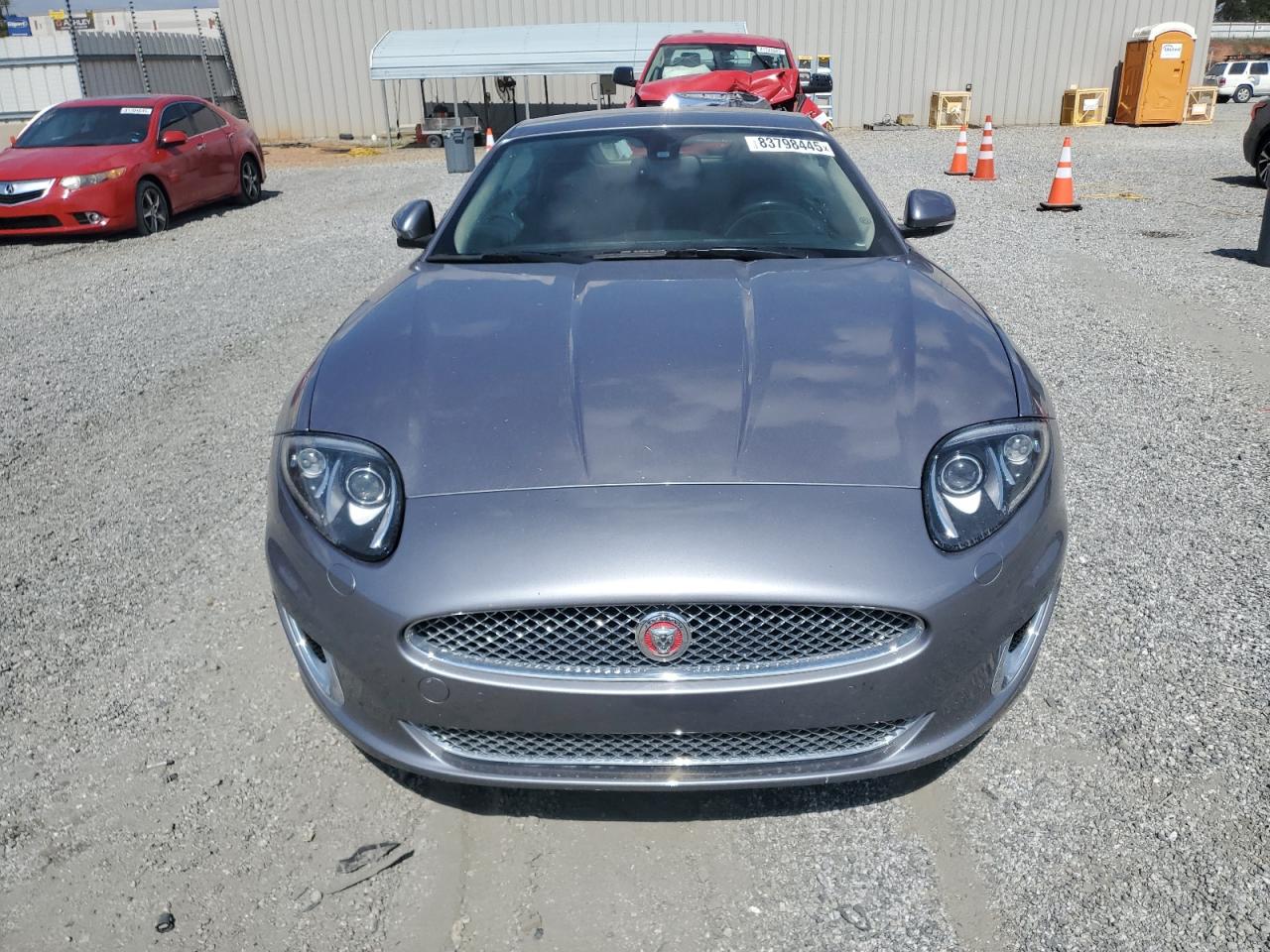 2014 Jaguar Xk Silver vin: SAJWA4FB6ELB54004