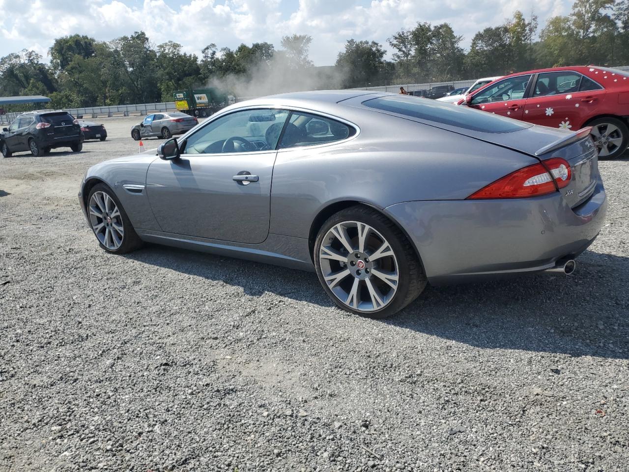 2014 Jaguar Xk Silver vin: SAJWA4FB6ELB54004