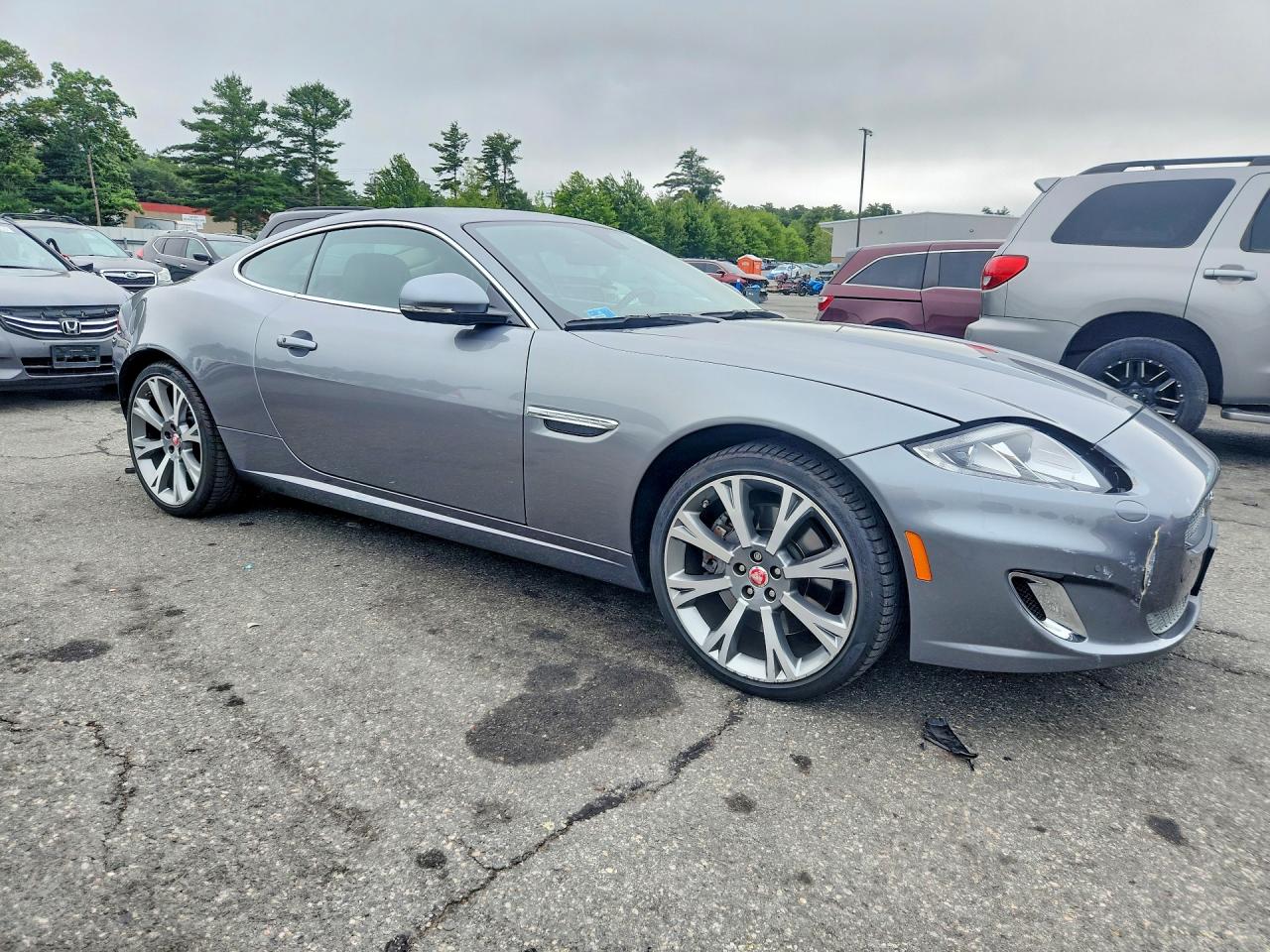 2014 Jaguar Xk Silver vin: SAJWA4FB6ELB54620
