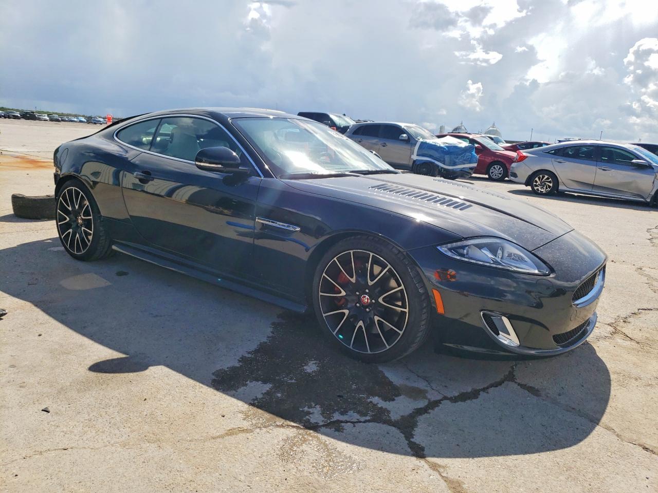 2015 Jaguar Xkr Black vin: SAJWA4FC5FMB56783