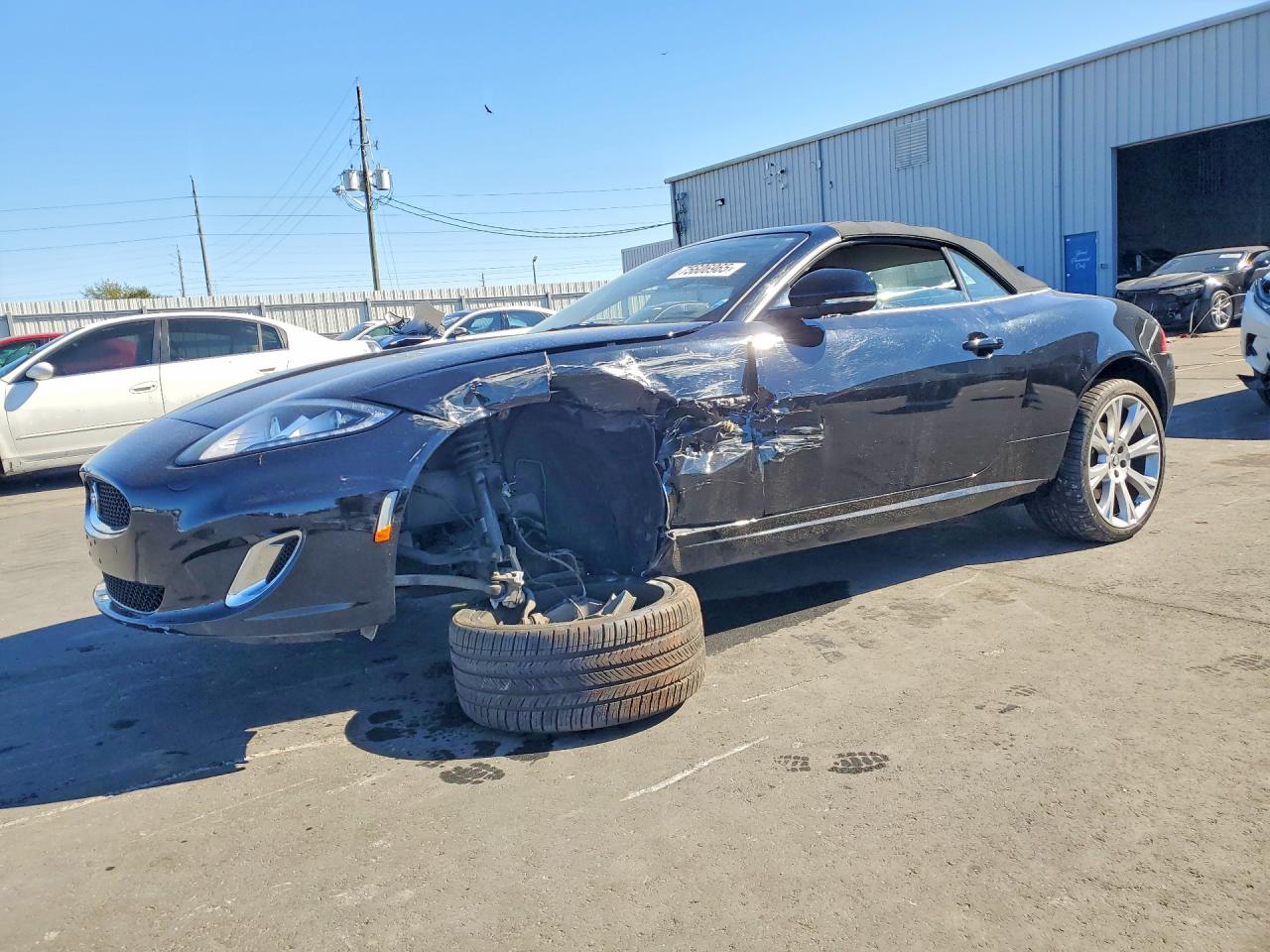 2012 Jaguar Xk Black vin: SAJWA4GB2CLB45960