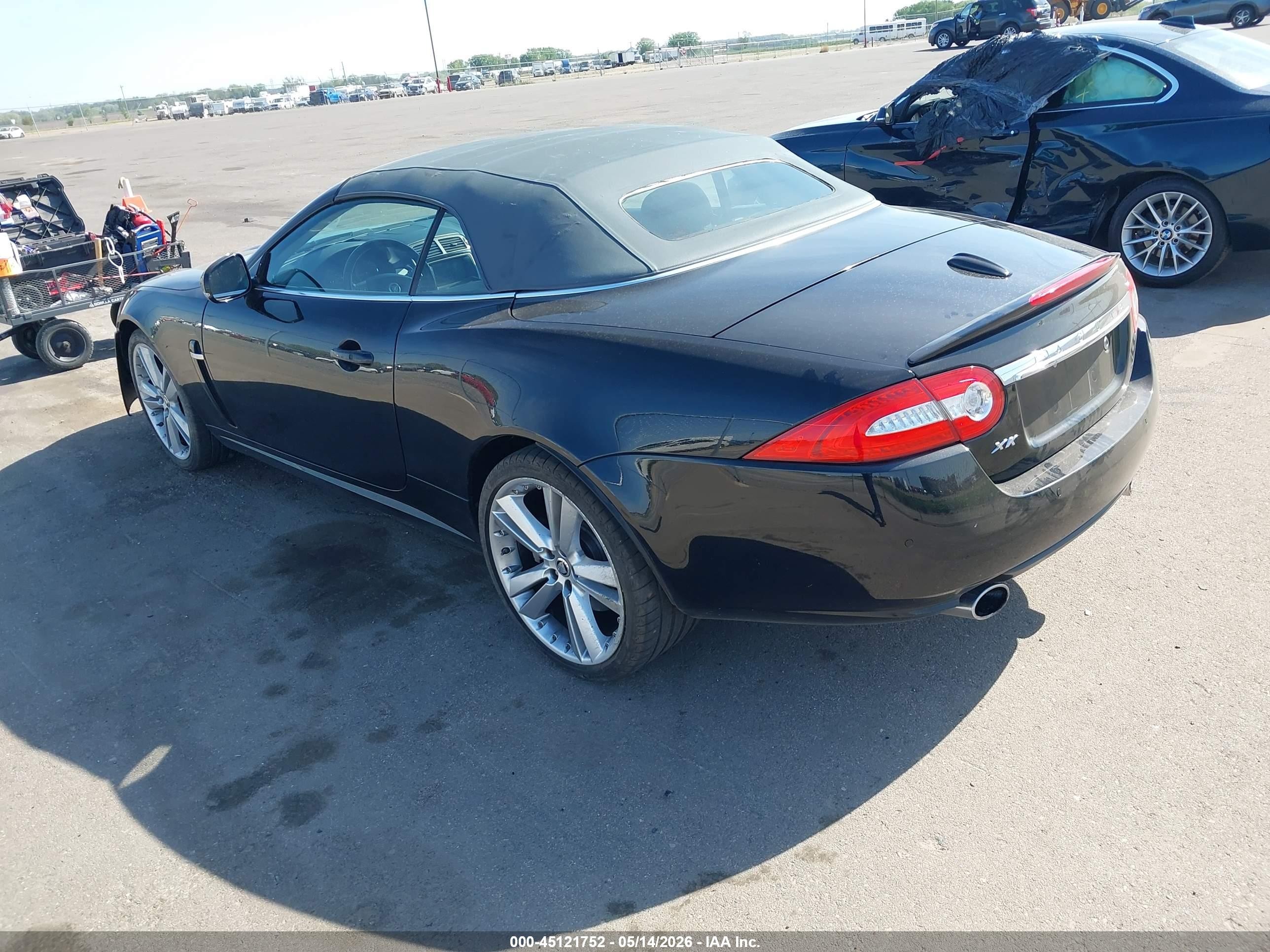 2010 Jaguar Xk Черный vin: SAJWA4GB7ALB32960