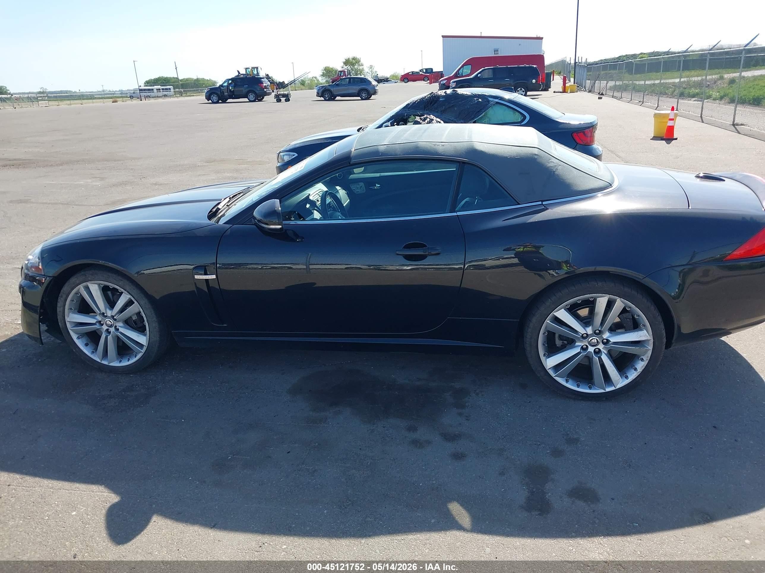 2010 Jaguar Xk Черный vin: SAJWA4GB7ALB32960