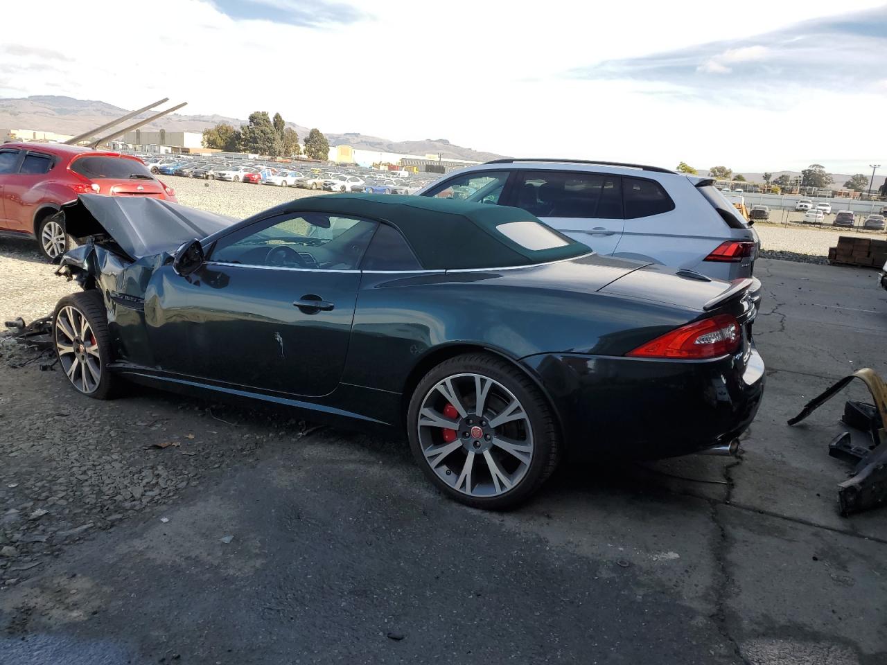 2014 Jaguar Xk Green vin: SAJWA4GB7ELB52812
