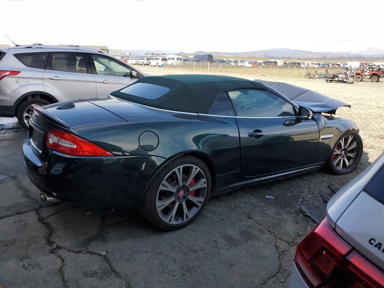 2014 Jaguar Xk Green vin: SAJWA4GB7ELB52812