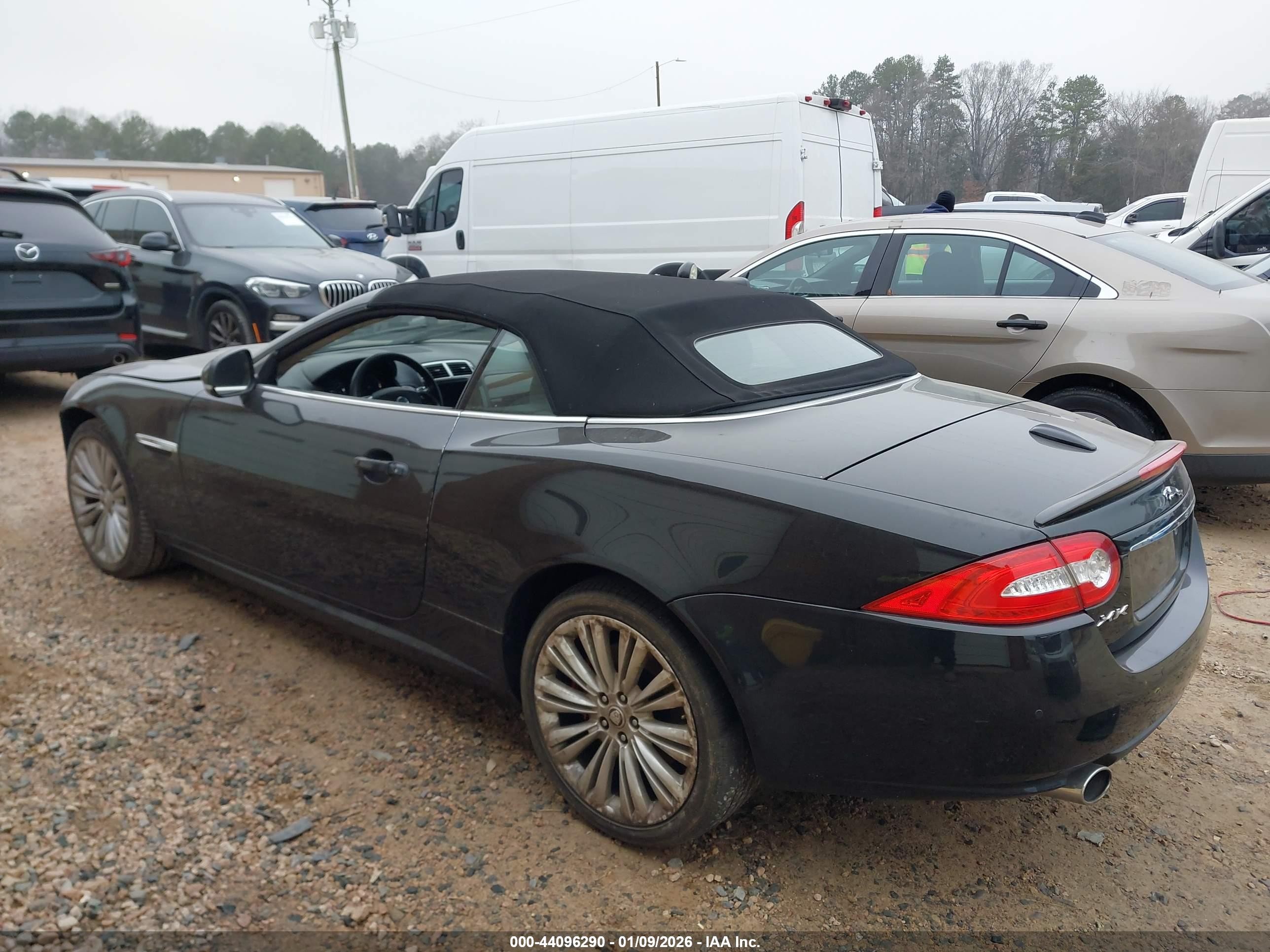 2012 Jaguar Xk   Black vin: SAJWA4GB8CLB47647