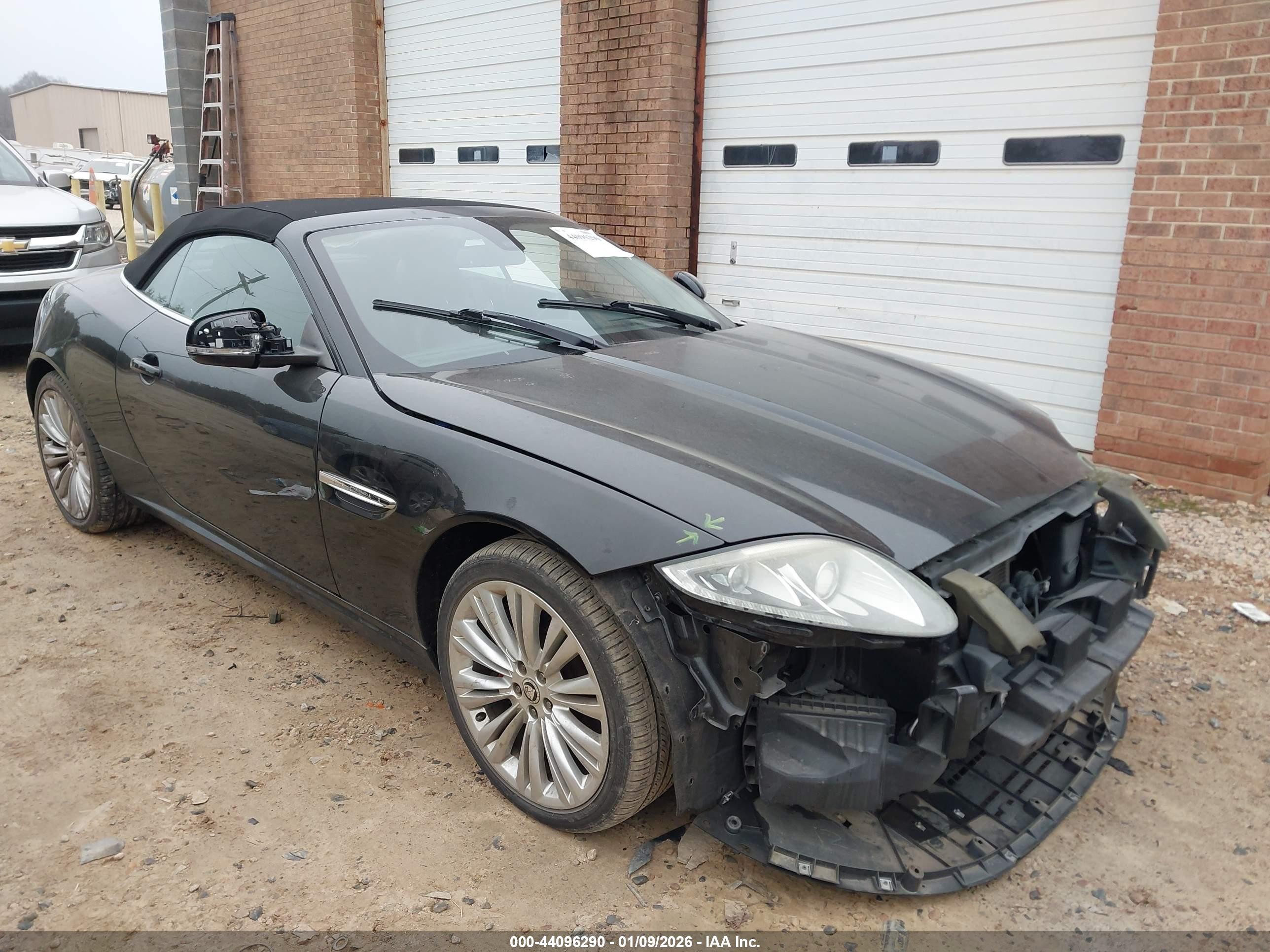 2012 Jaguar Xk   Black vin: SAJWA4GB8CLB47647