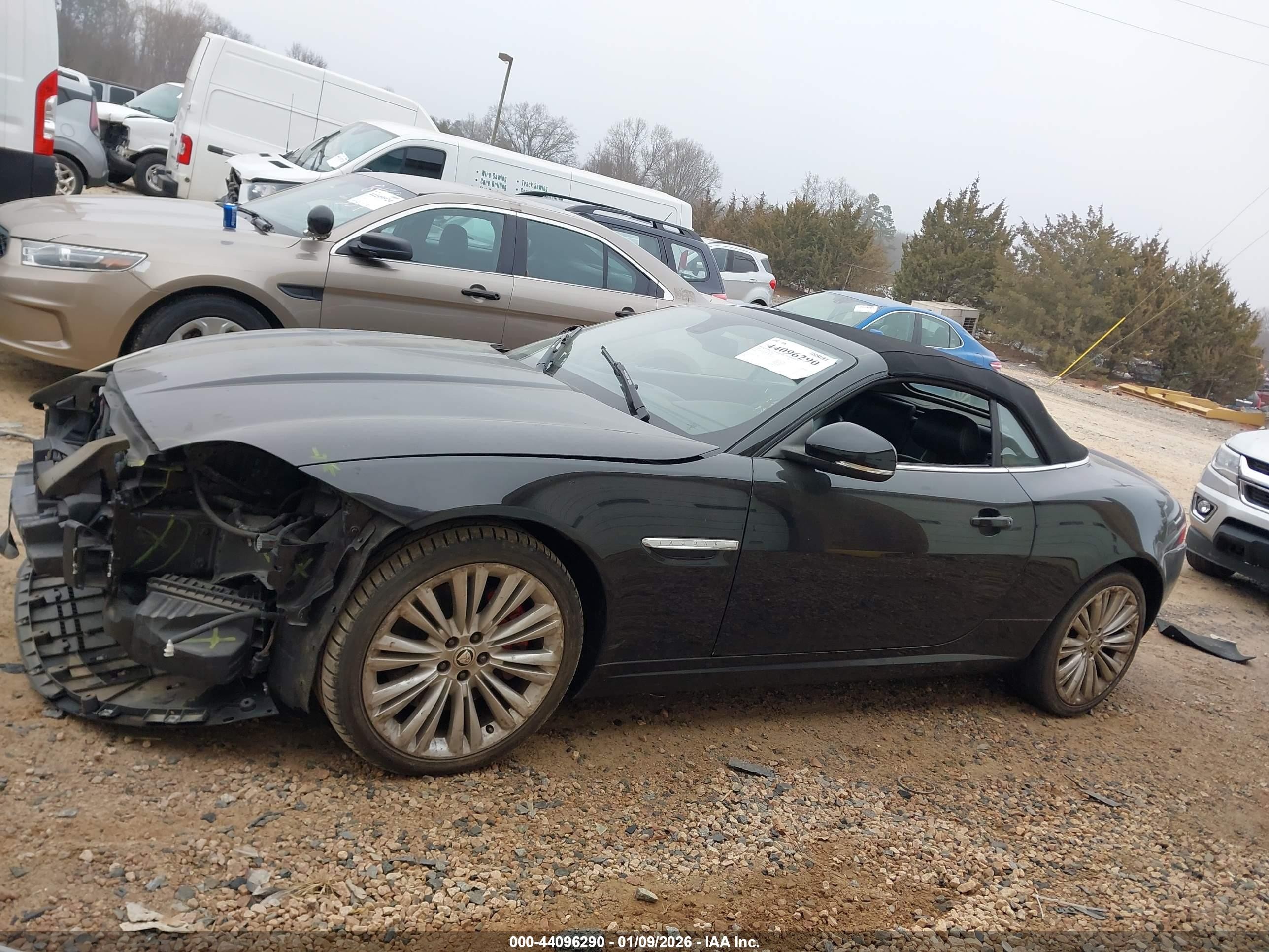2012 Jaguar Xk   Black vin: SAJWA4GB8CLB47647
