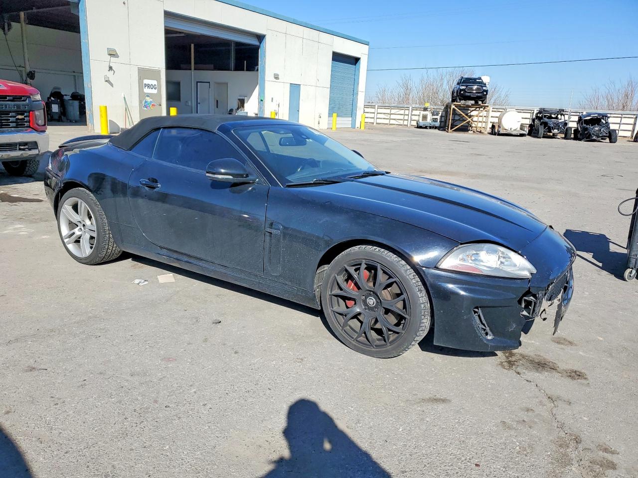 2010 Jaguar Xk Portfolio Black vin: SAJWA4GBXALB34279