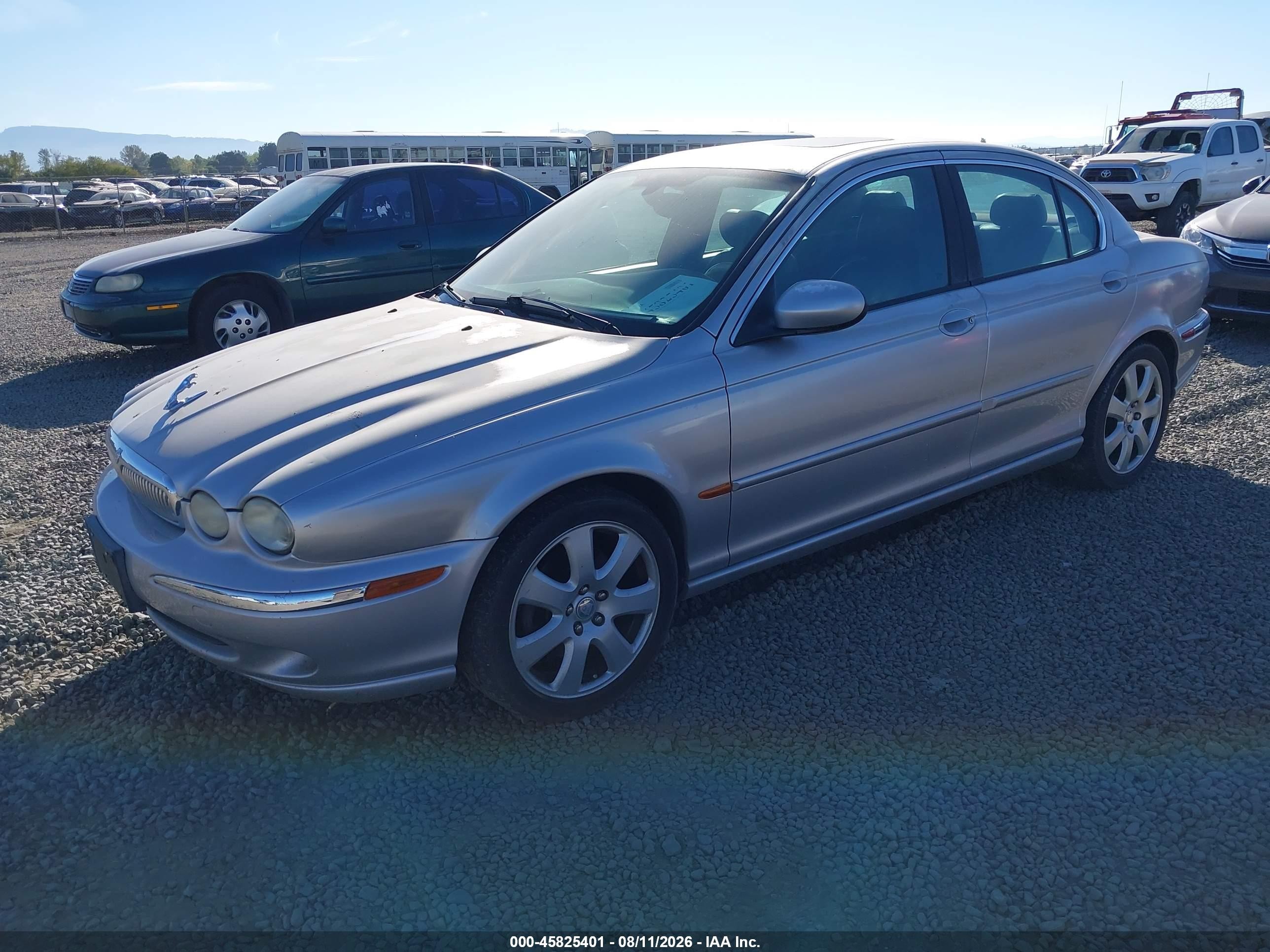 2005 Jaguar X-type 3.0 Silver vin: SAJWA51A05WE57833