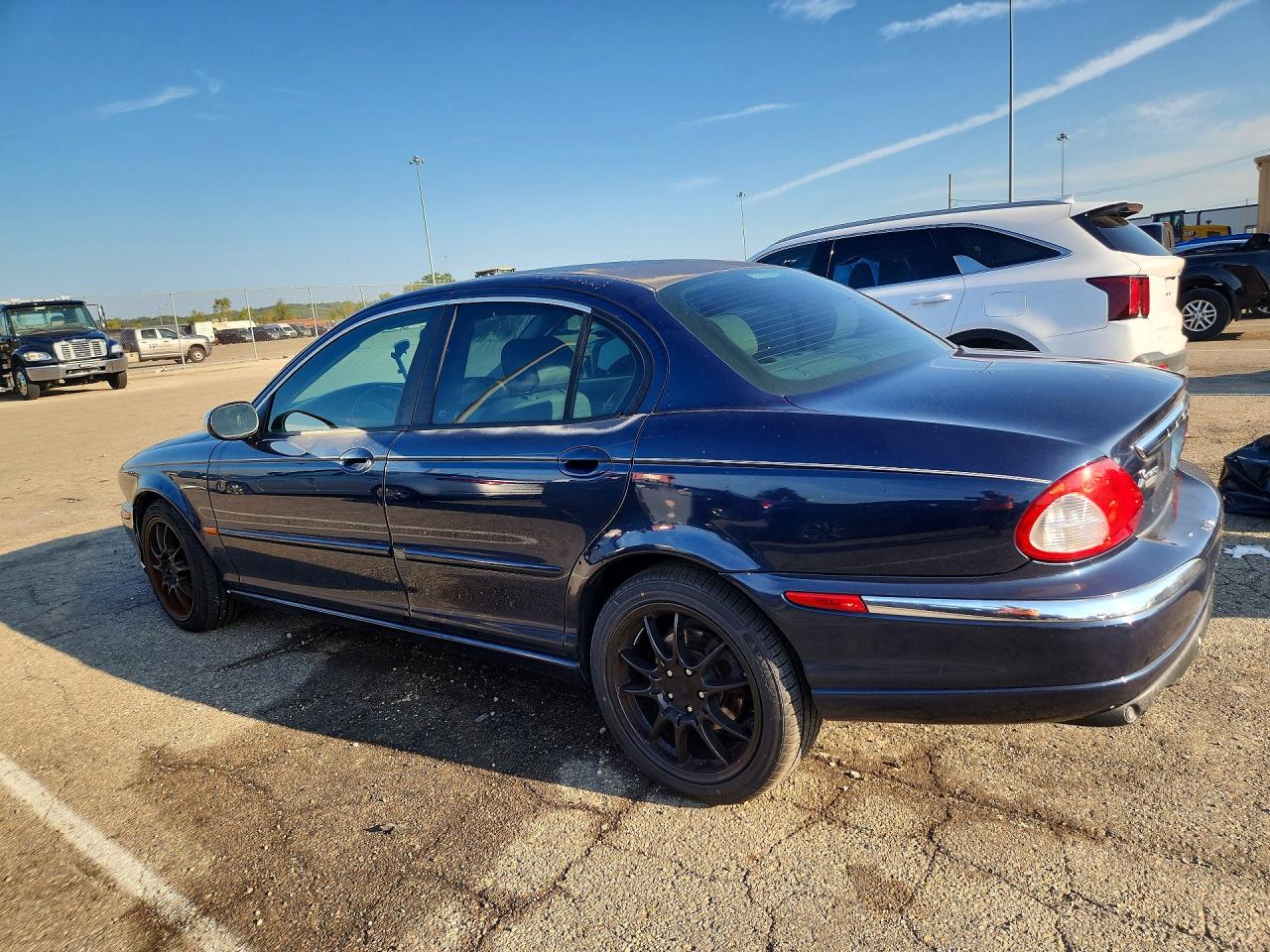 2006 Jaguar X-type 3.0 Blue vin: SAJWA51A16WE94407