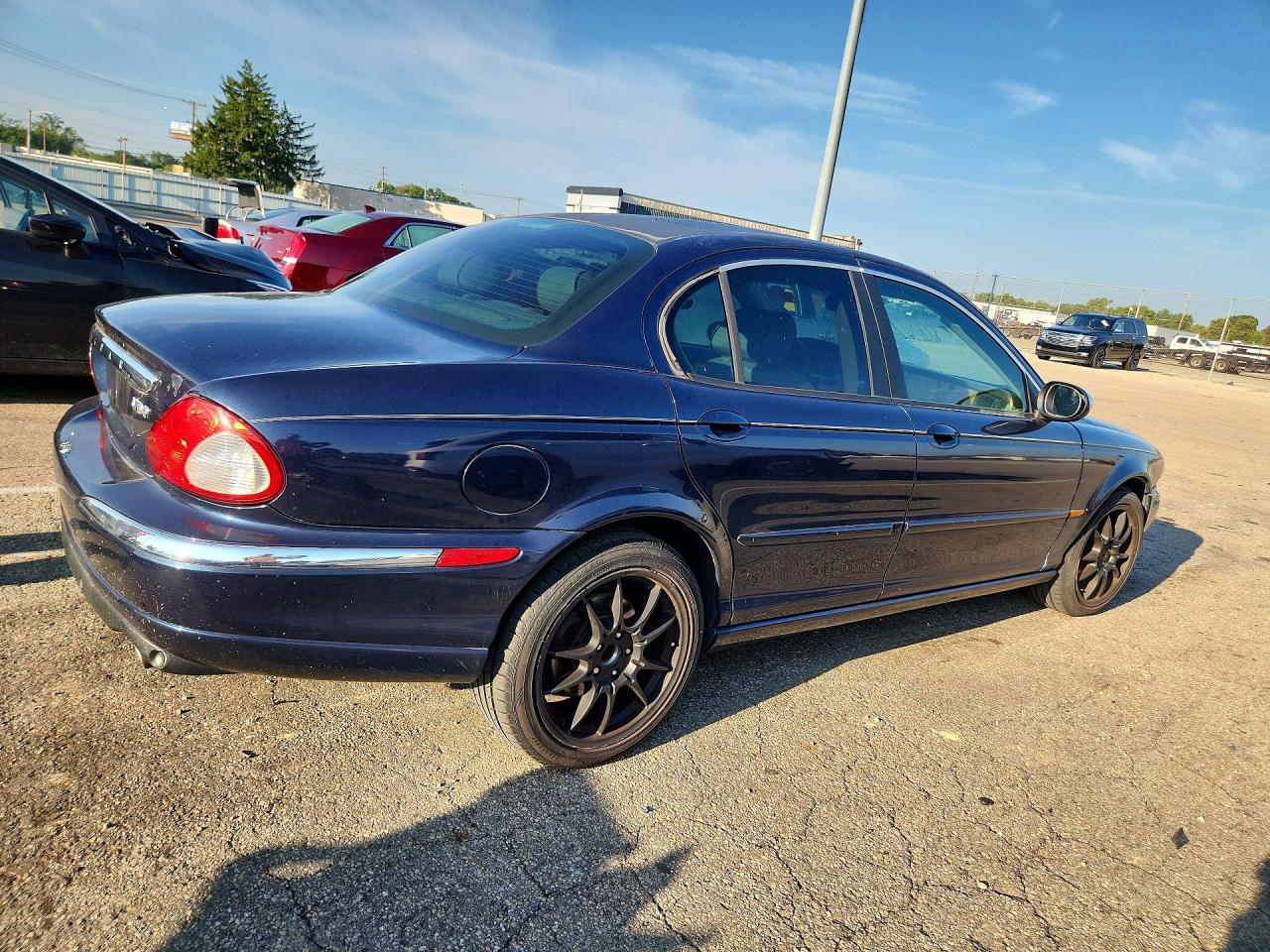 2006 Jaguar X-type 3.0 Blue vin: SAJWA51A16WE94407