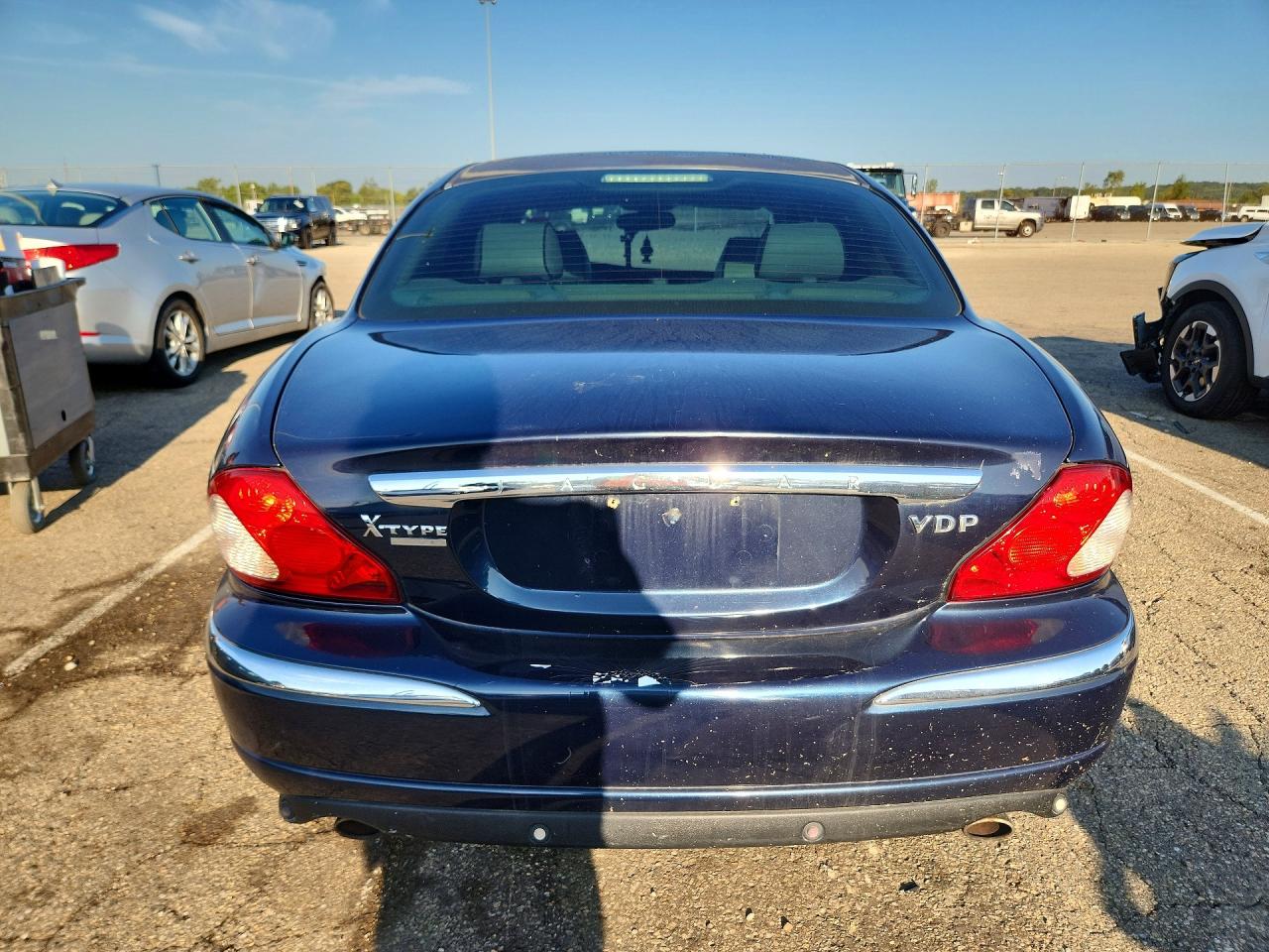 2006 Jaguar X-type 3.0 Blue vin: SAJWA51A16WE94407