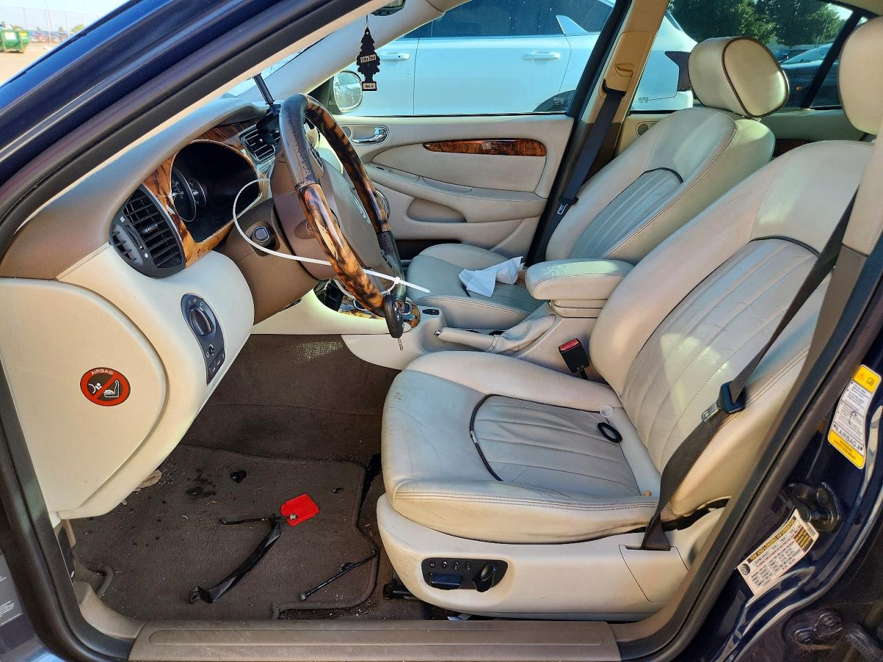 2006 Jaguar X-type 3.0 Blue vin: SAJWA51A16WE94407