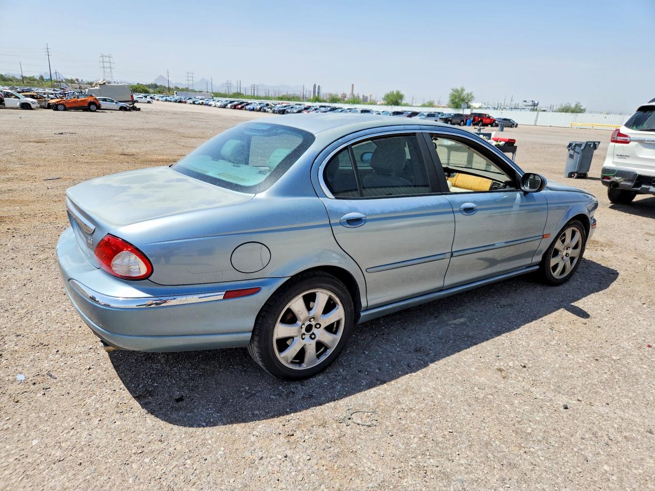 2006 Jaguar X-type 3.0 Teal vin: SAJWA51A26WE80225