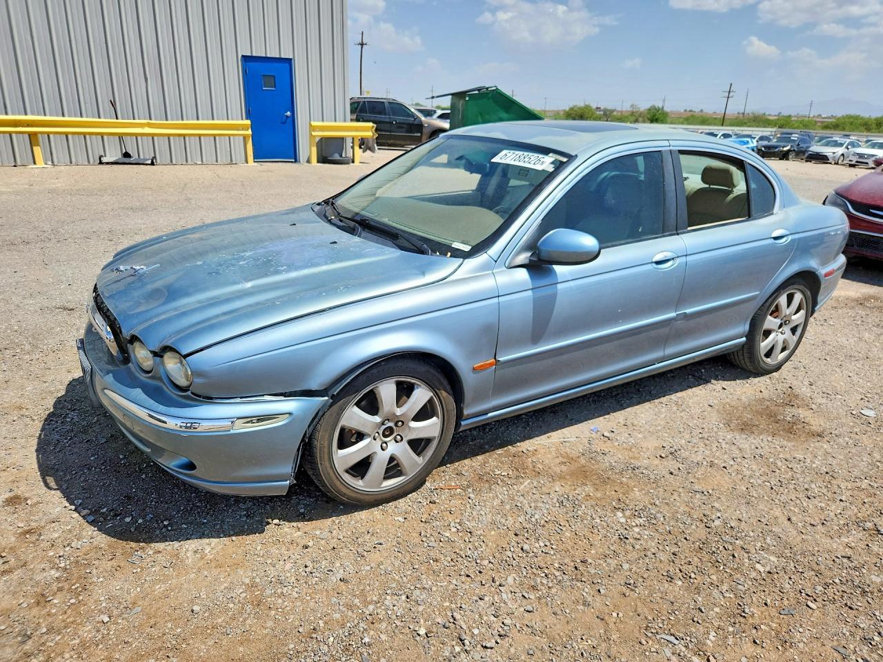2006 Jaguar X-type 3.0 Teal vin: SAJWA51A26WE80225