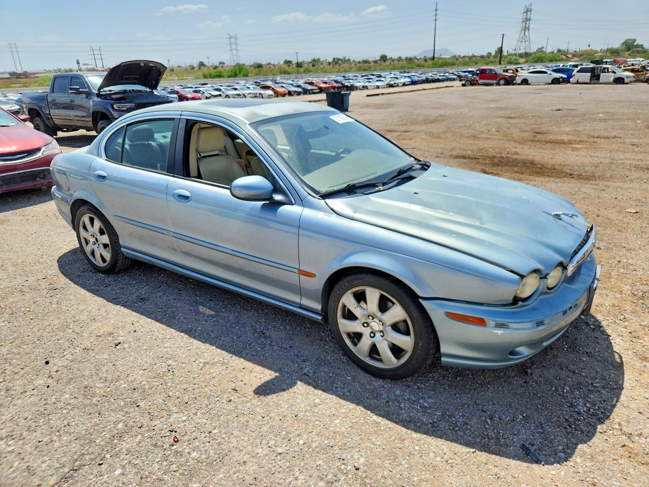 2006 Jaguar X-type 3.0 Teal vin: SAJWA51A26WE80225