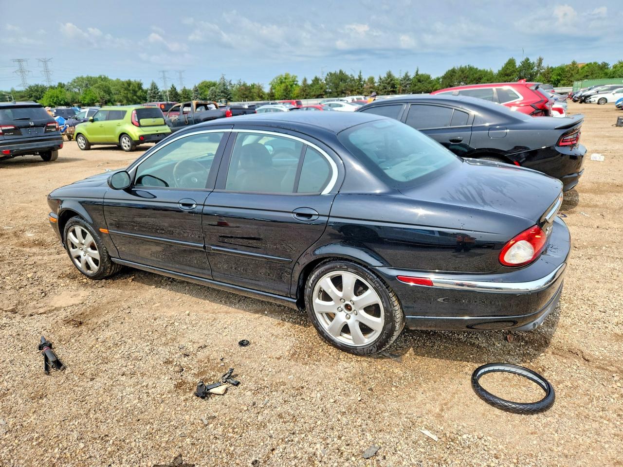 2006 Jaguar X-type 3.0 Black vin: SAJWA51A36WE85823