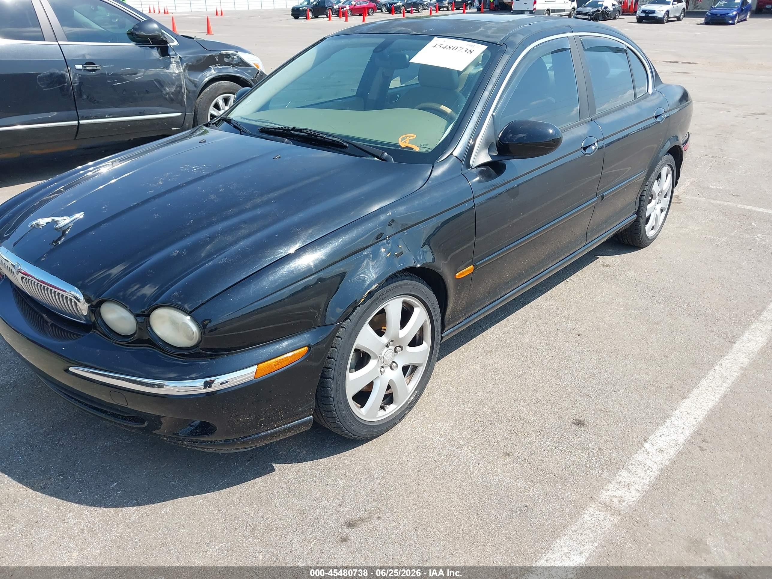 2005 Jaguar X-type 3.0 Black vin: SAJWA51A45WE56474