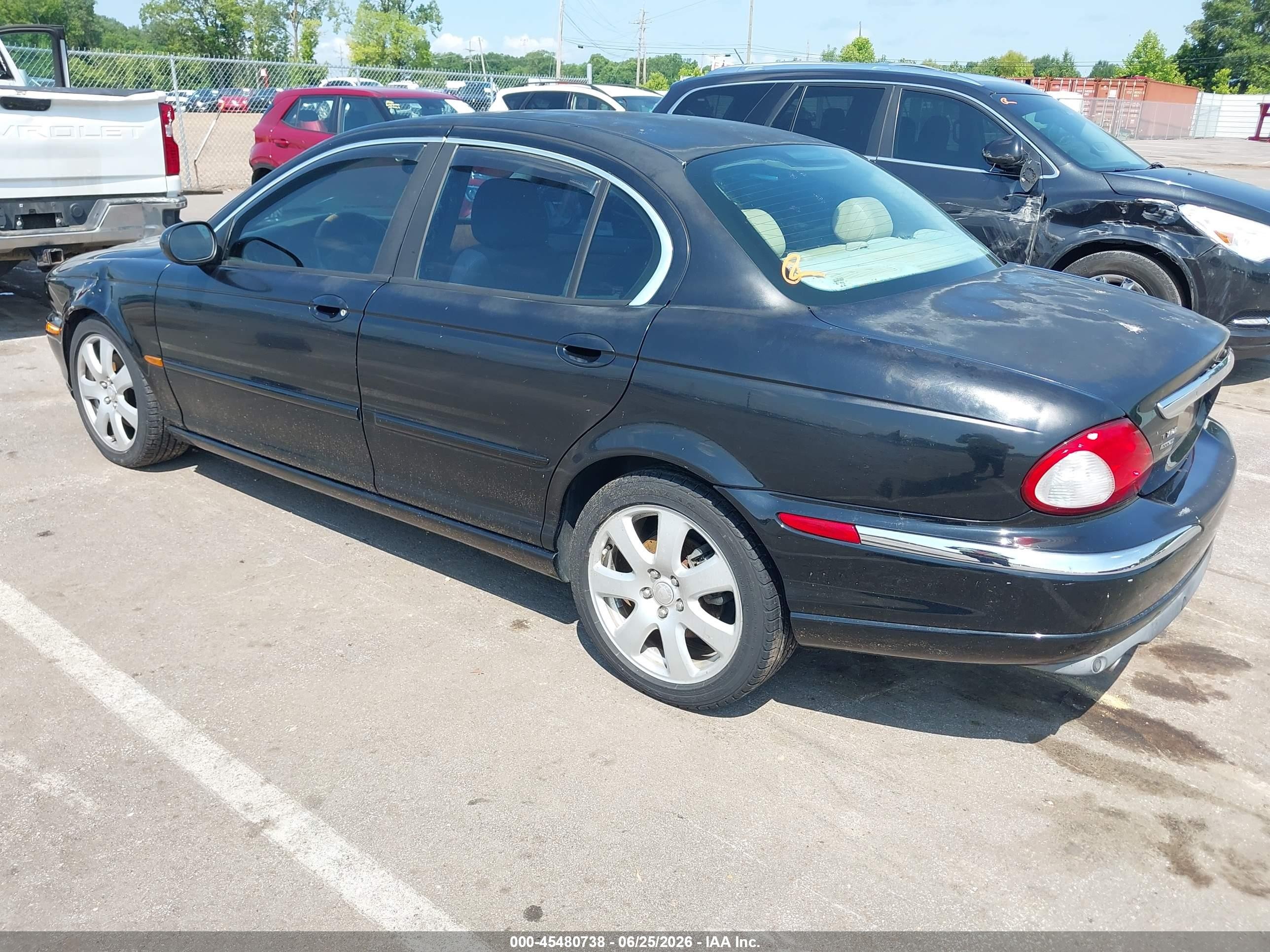 2005 Jaguar X-type 3.0 Black vin: SAJWA51A45WE56474