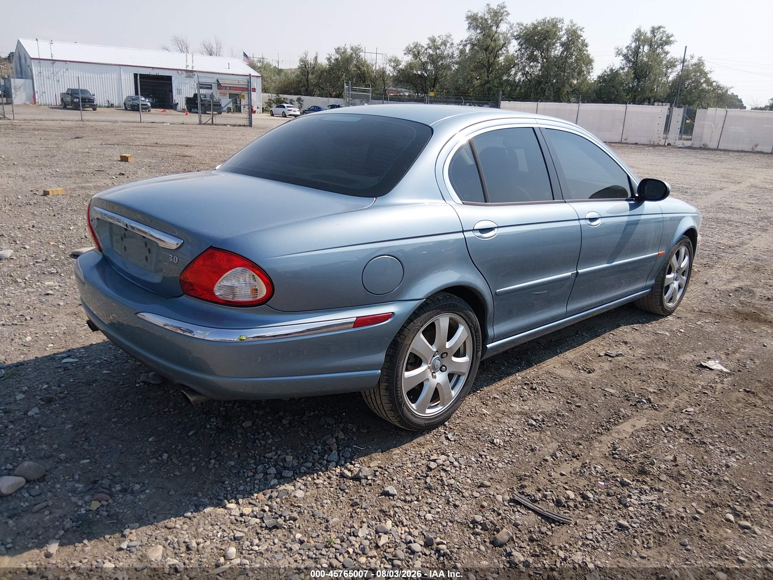 2006 Jaguar X-type 3.0 Синий vin: SAJWA51A46WE91503
